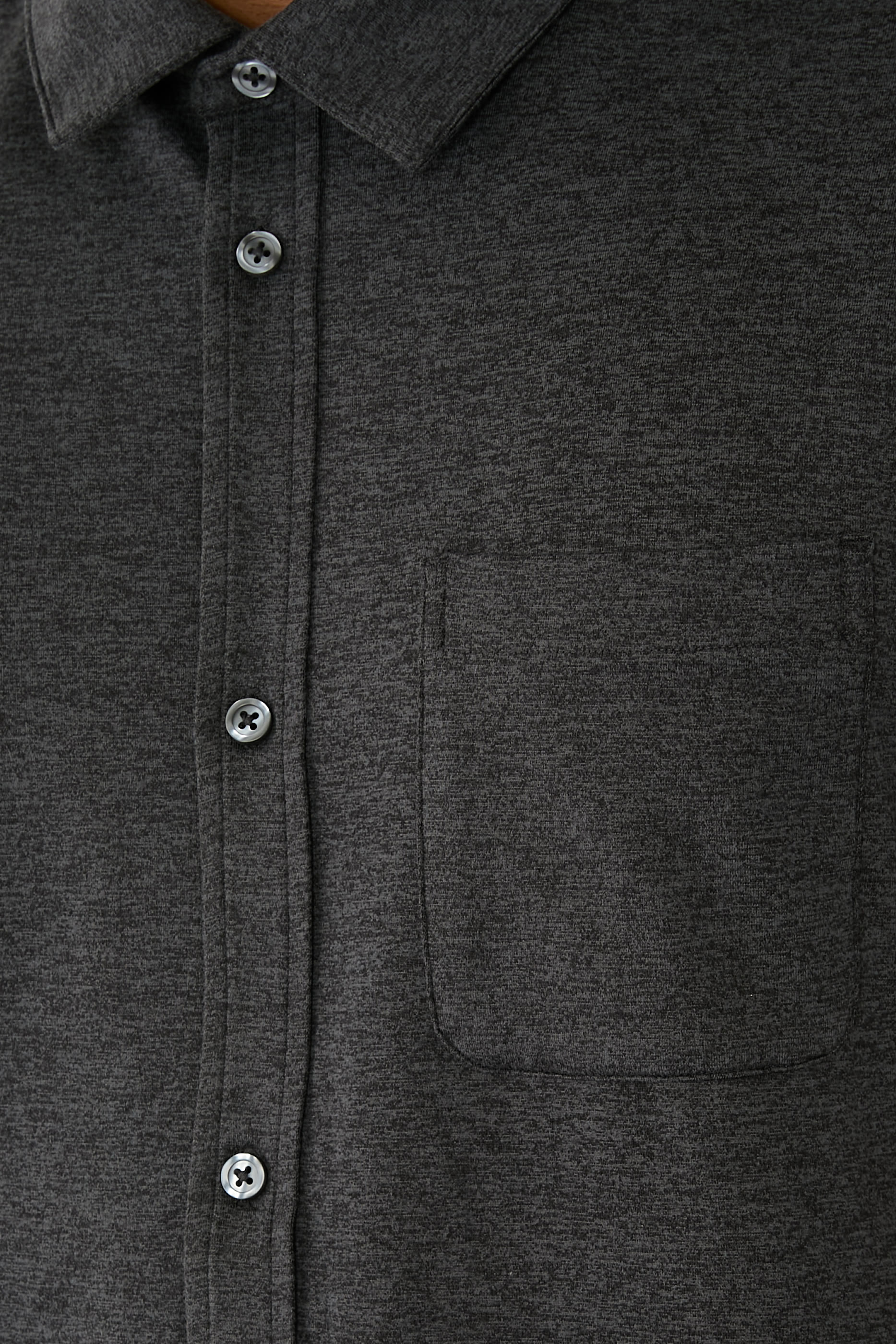 Short Sleeve Ponto Button Down Shirt 