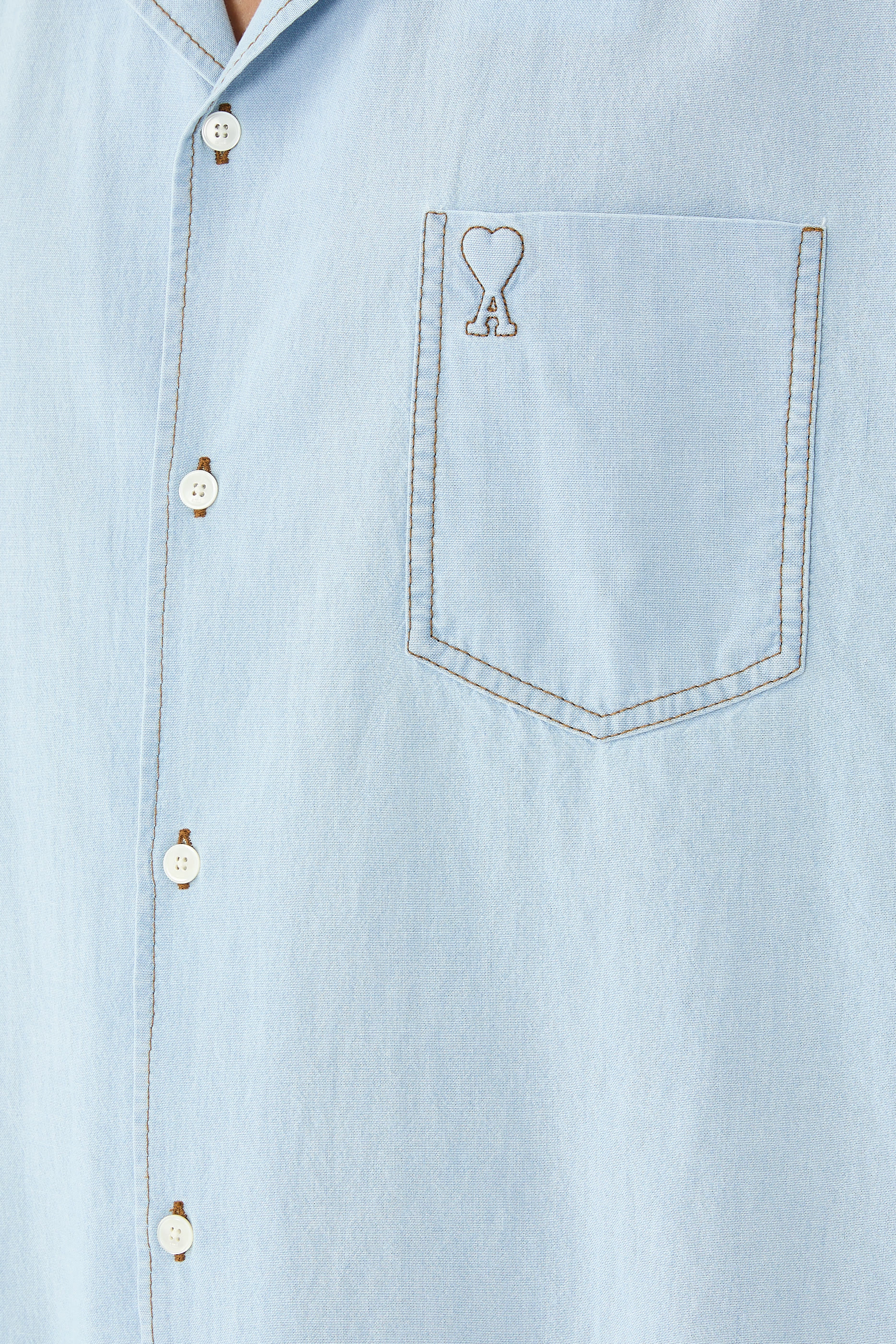 Boxy Short-Sleeve Shirt