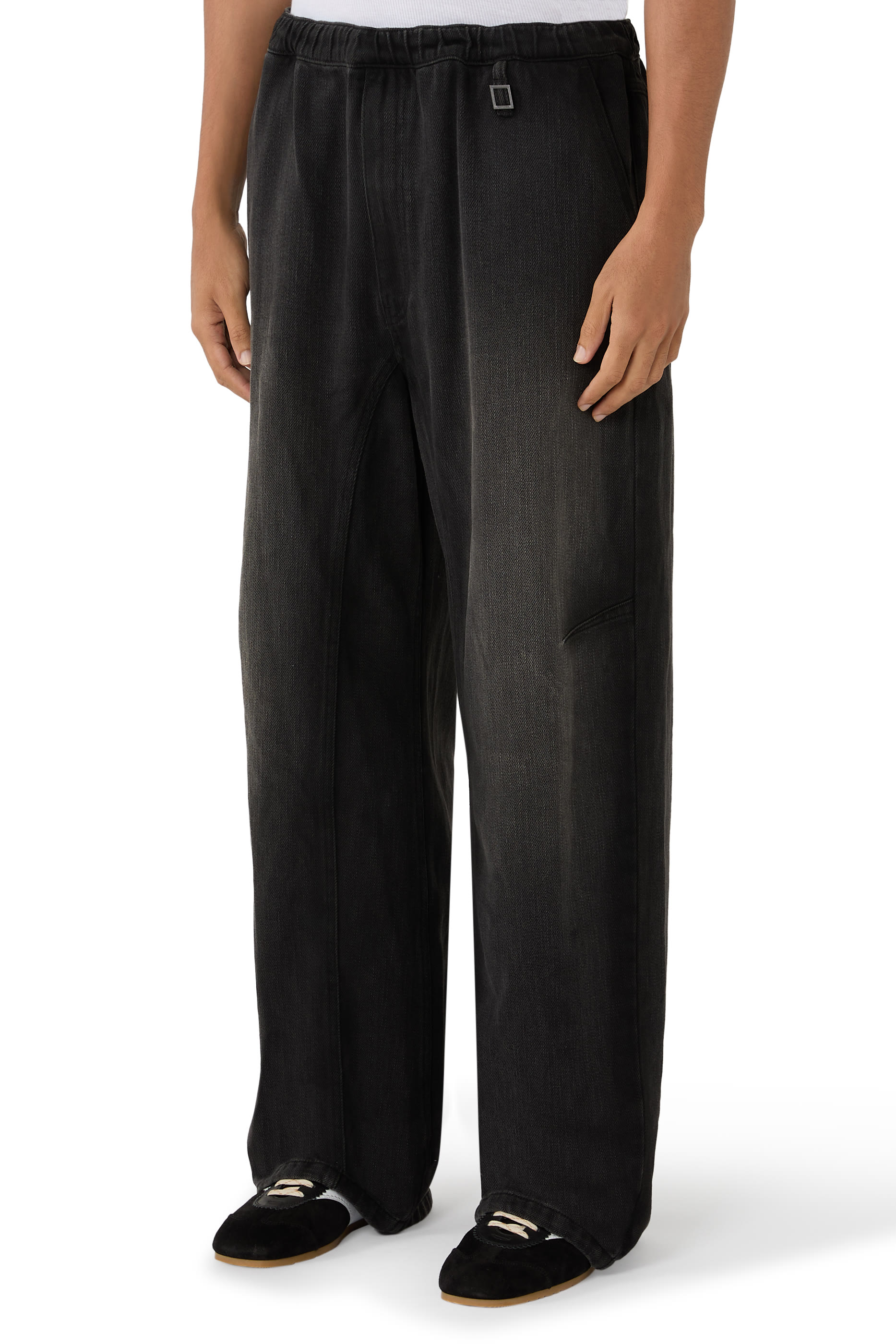 Banding Denim Pants 
