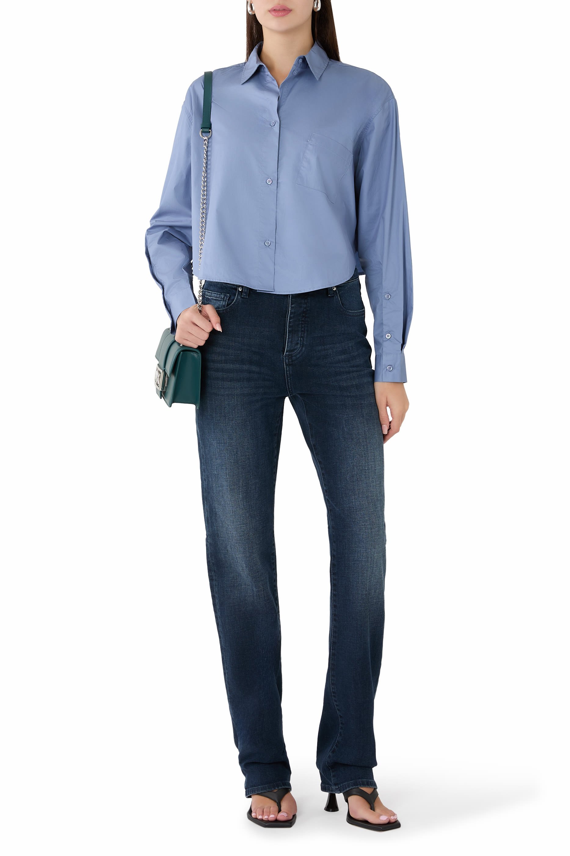 Chest Pocket Long Sleeves Shirt