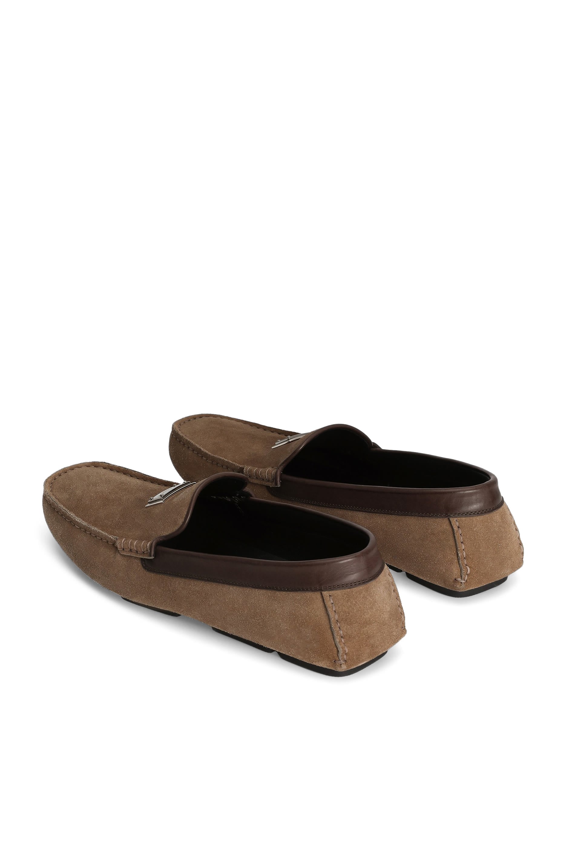 Split Calfskin Slippers 