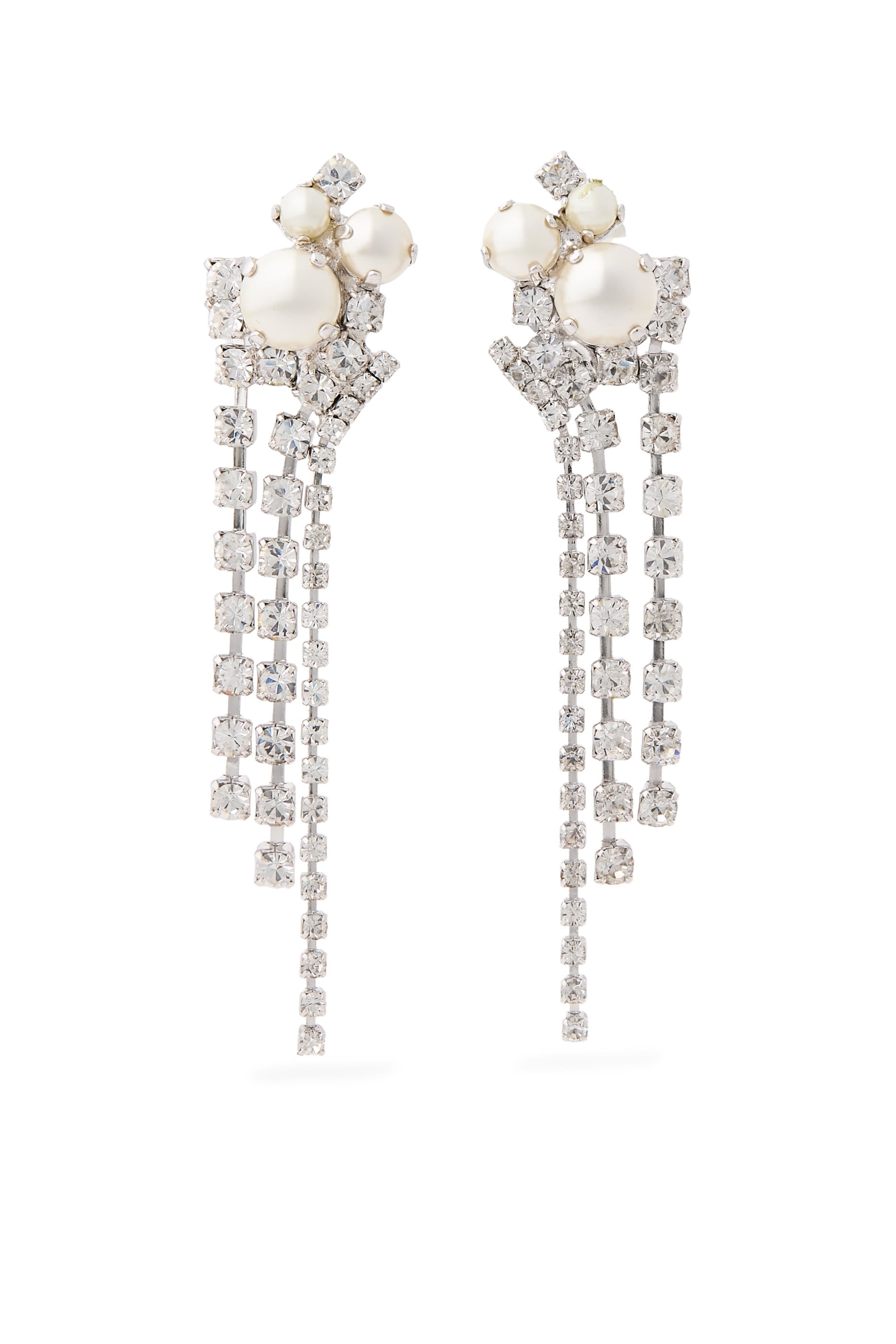 Crystal Mini Star Earrings, 18K Gold-Plated Brass & Swarovski® Crystals