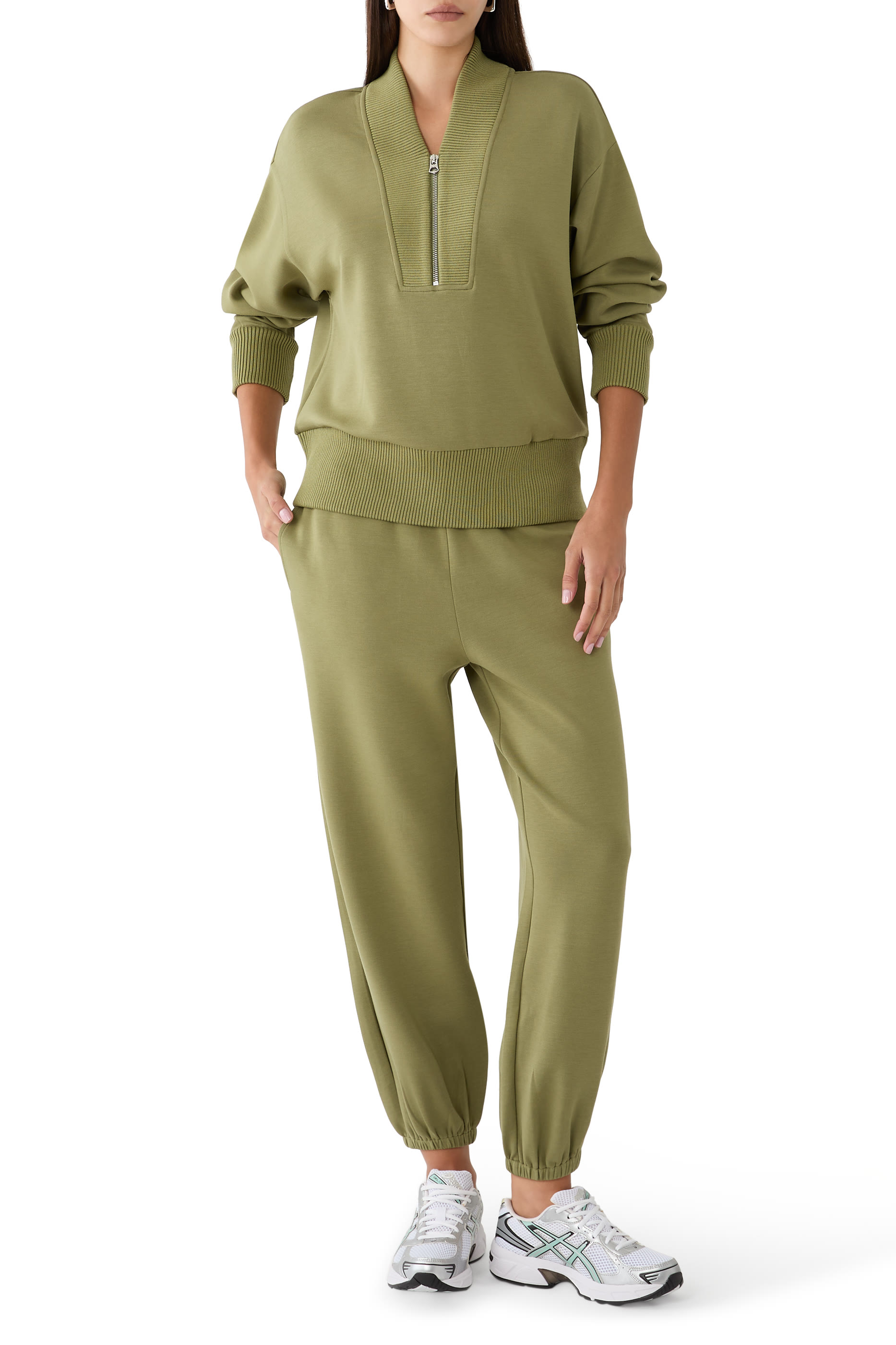 Sally Half-Zip Sweatshirt