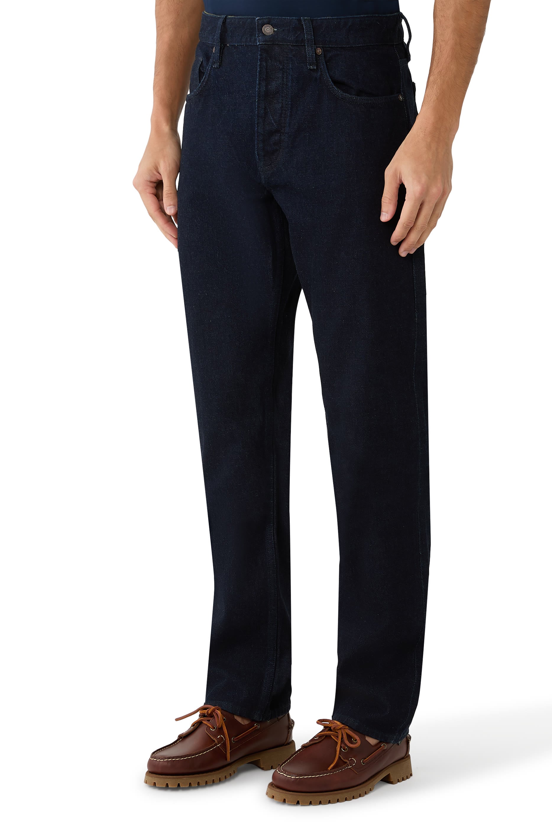 Flared Slim-Fit Jeans