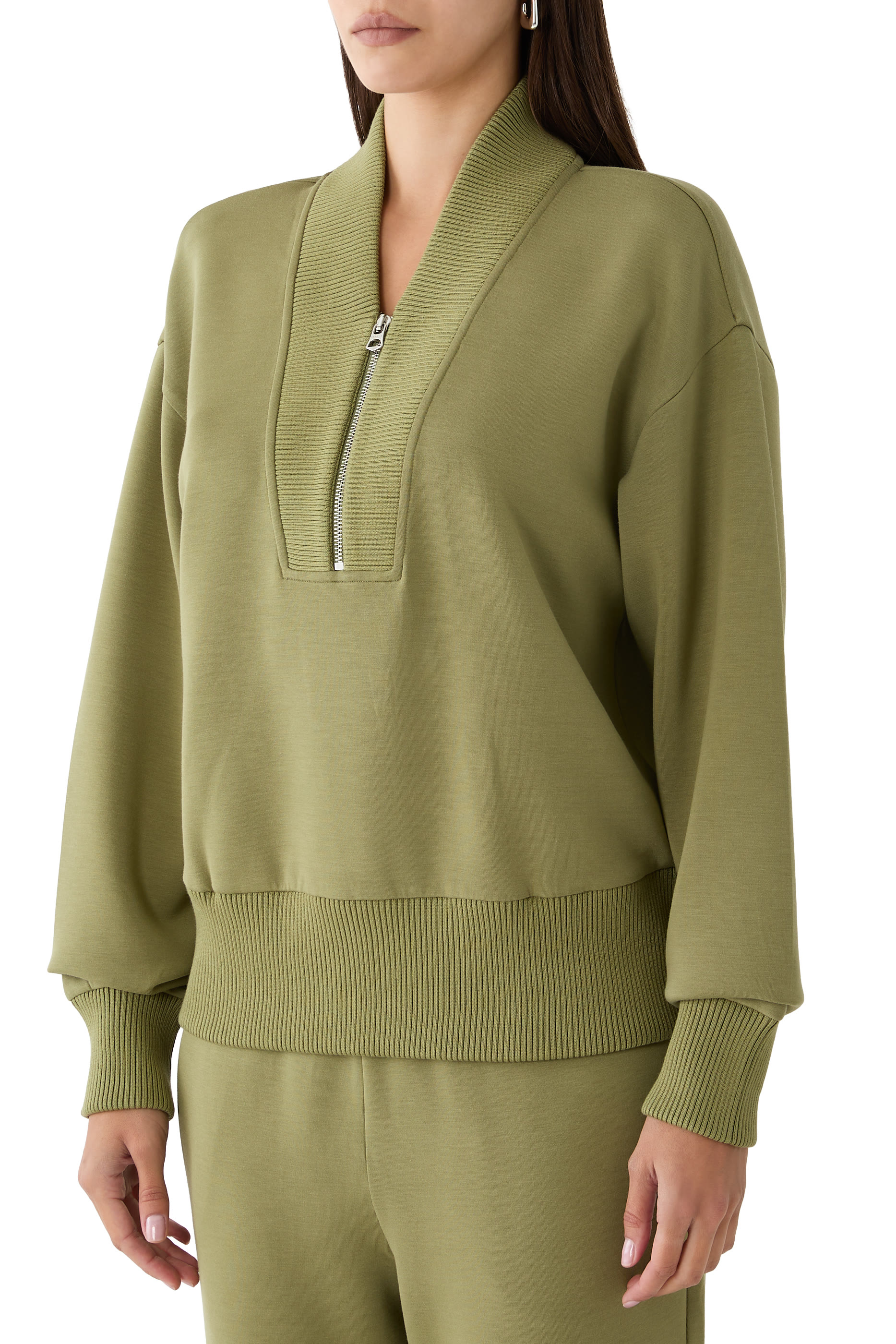 Sally Half-Zip Sweatshirt