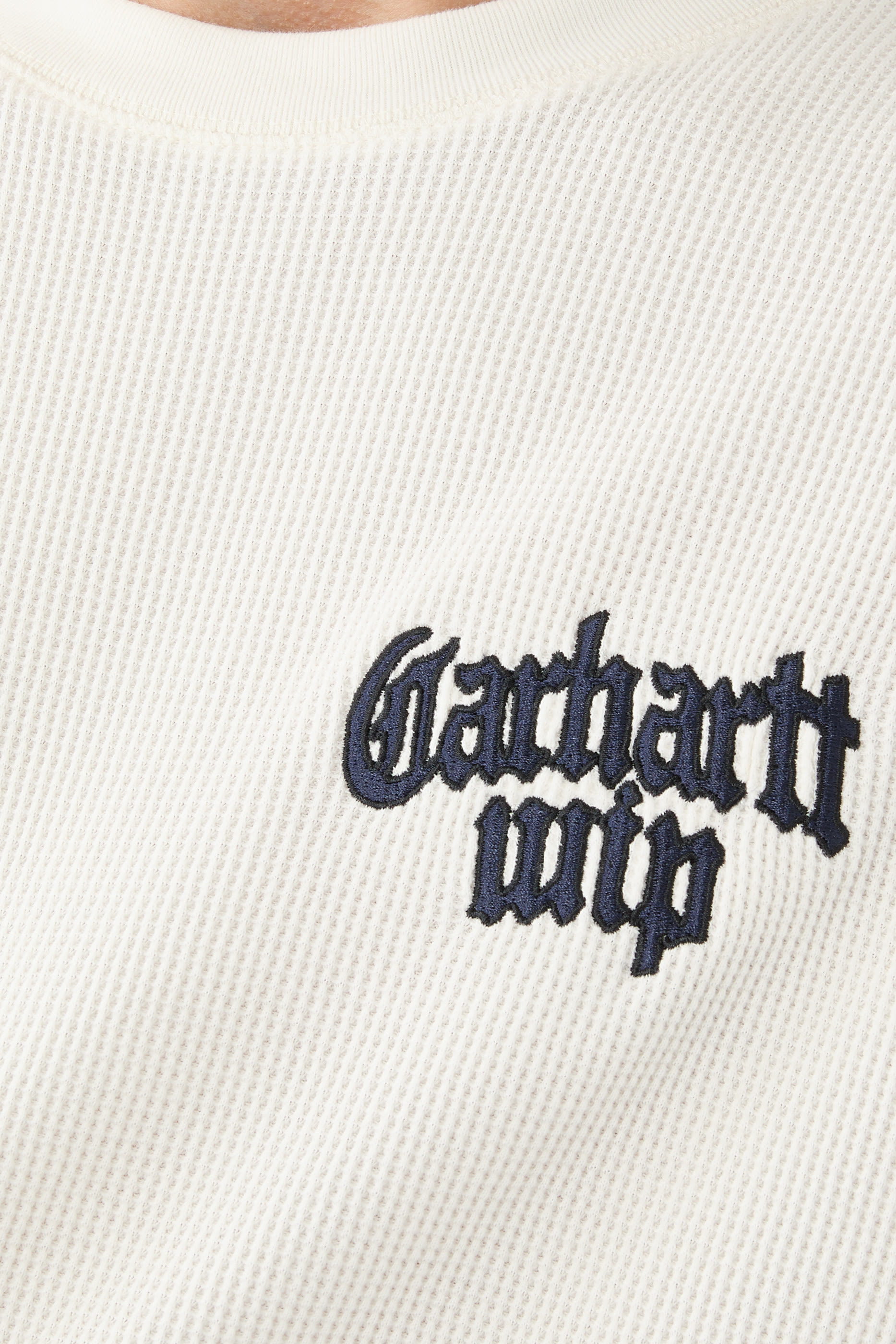  Long Sleeve Blackletter Waffle T-Shirt 