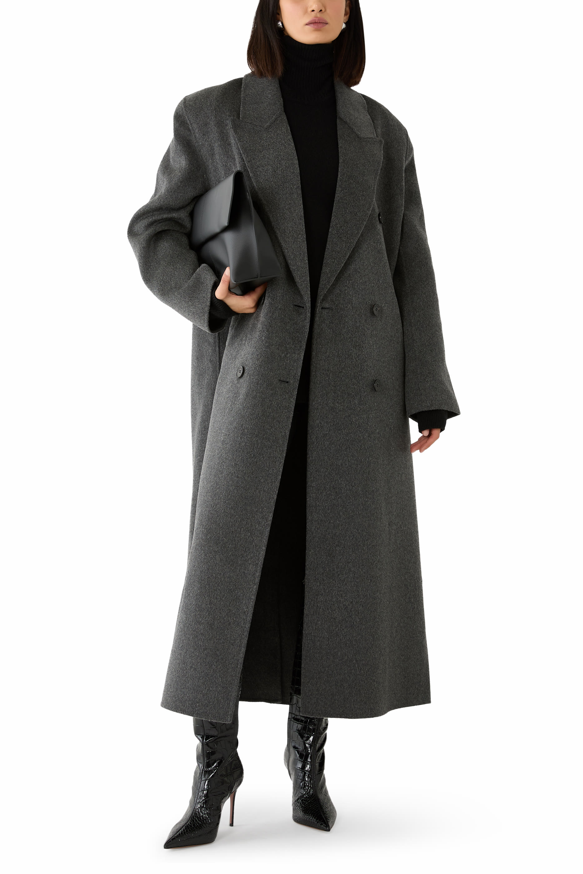 Gaia Double-Breasted Coat