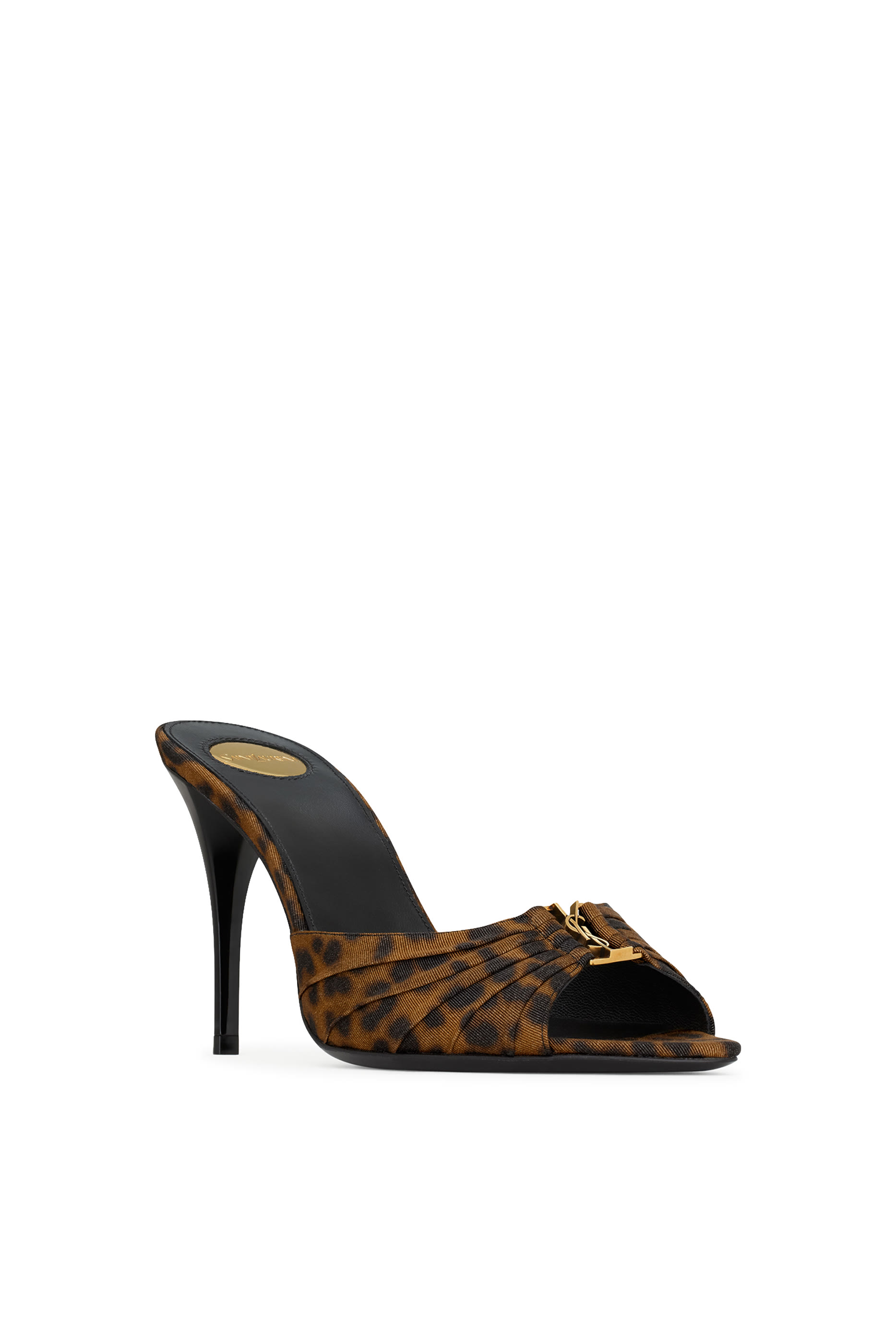 Babylone Leopard Mules 90