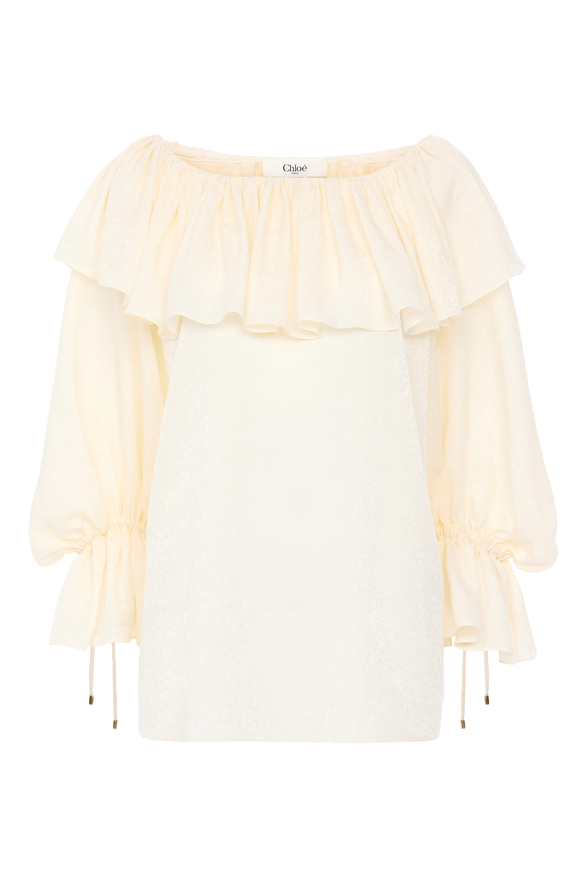 Fluid Ruffle Top