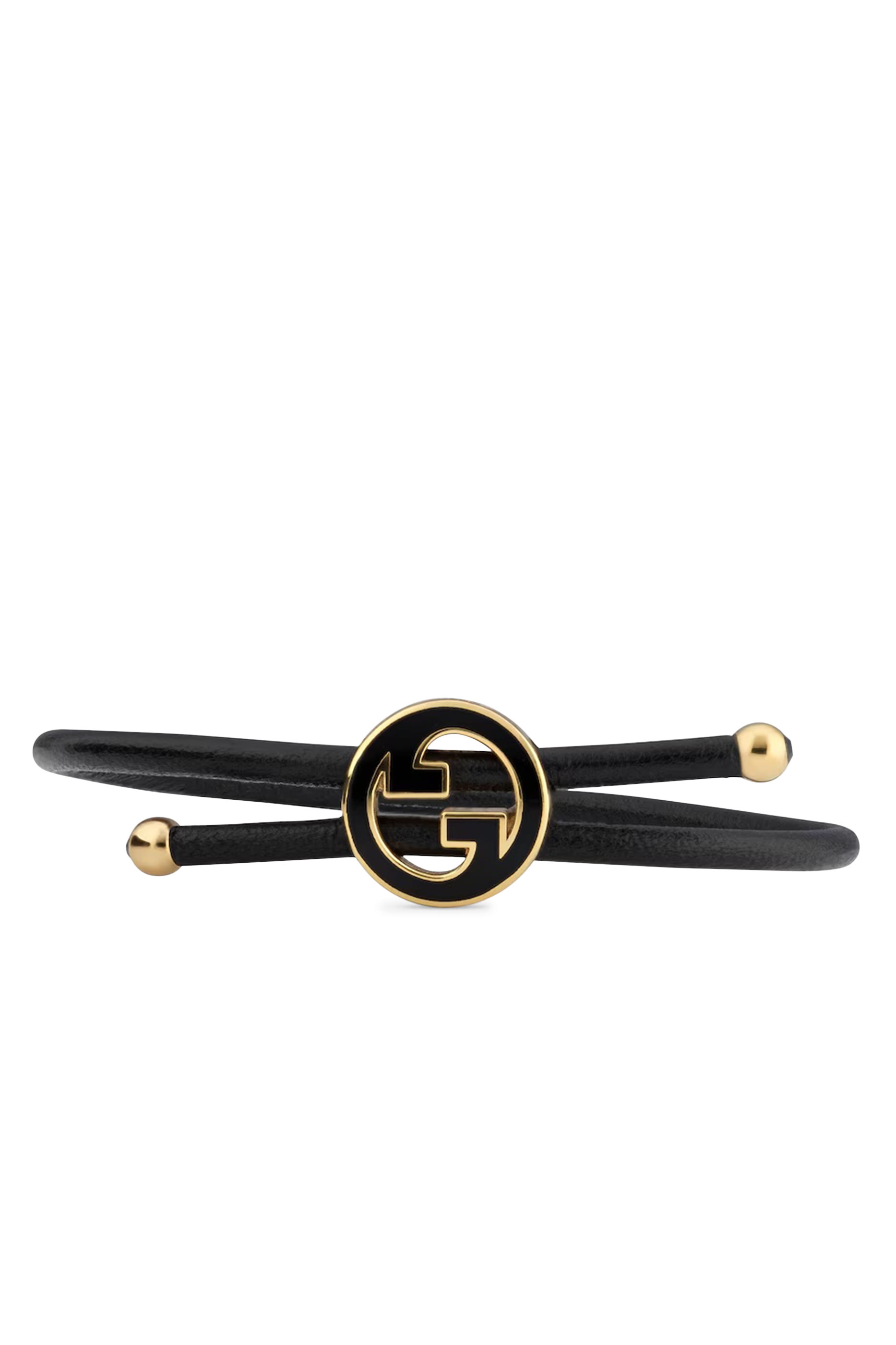 Enamel Round Interlocking G Bracelet