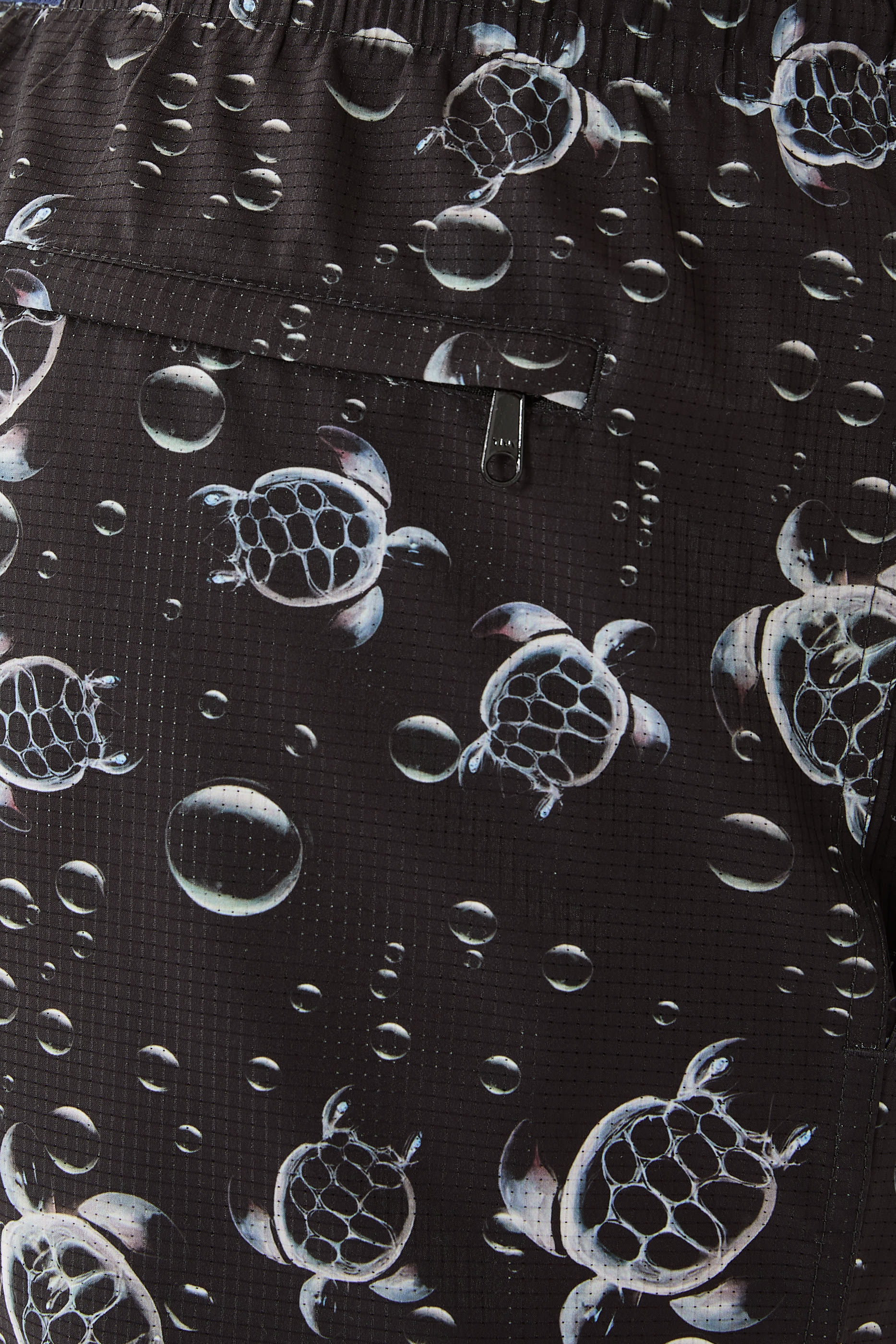 Micro-Perforated Bubble Turtles 3D Swim Shorts 