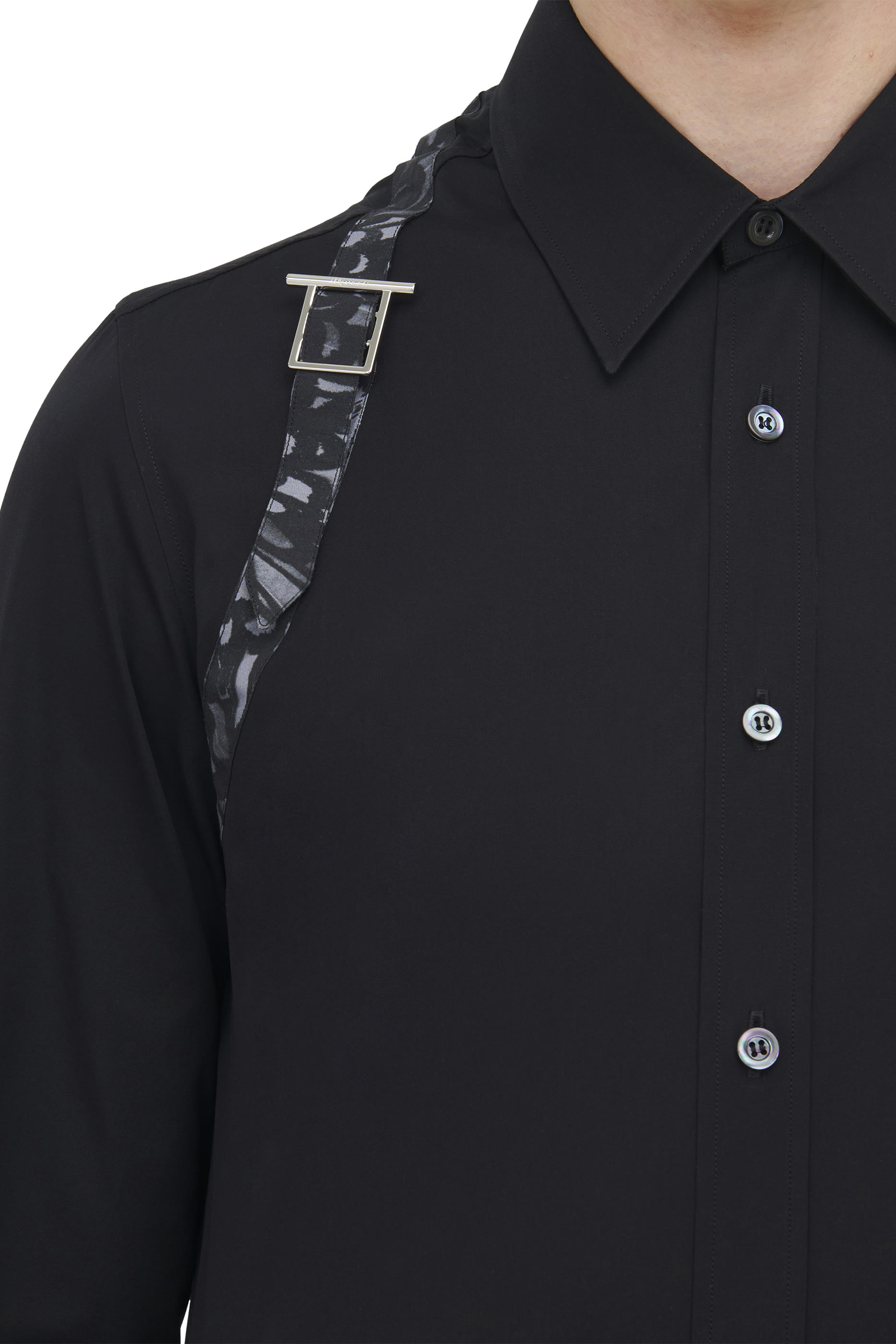 Contrast Harness Shirt