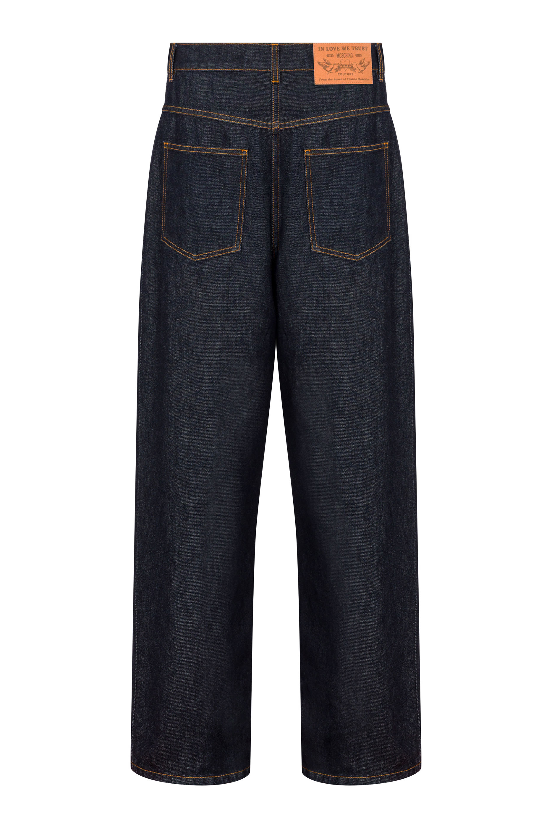  Denim Straight Leg Jeans