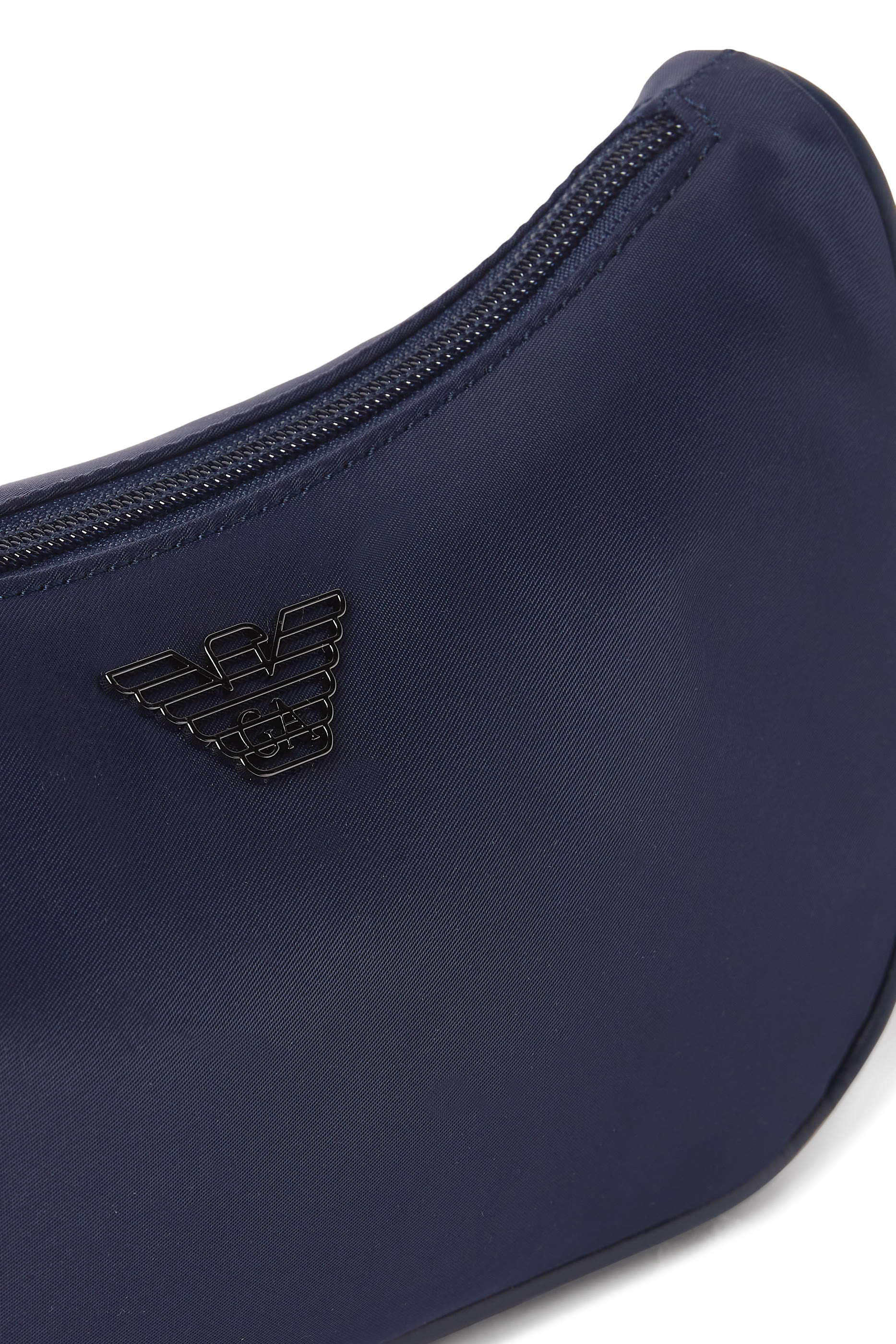 Metal Eagle Logo Crossbody Bag