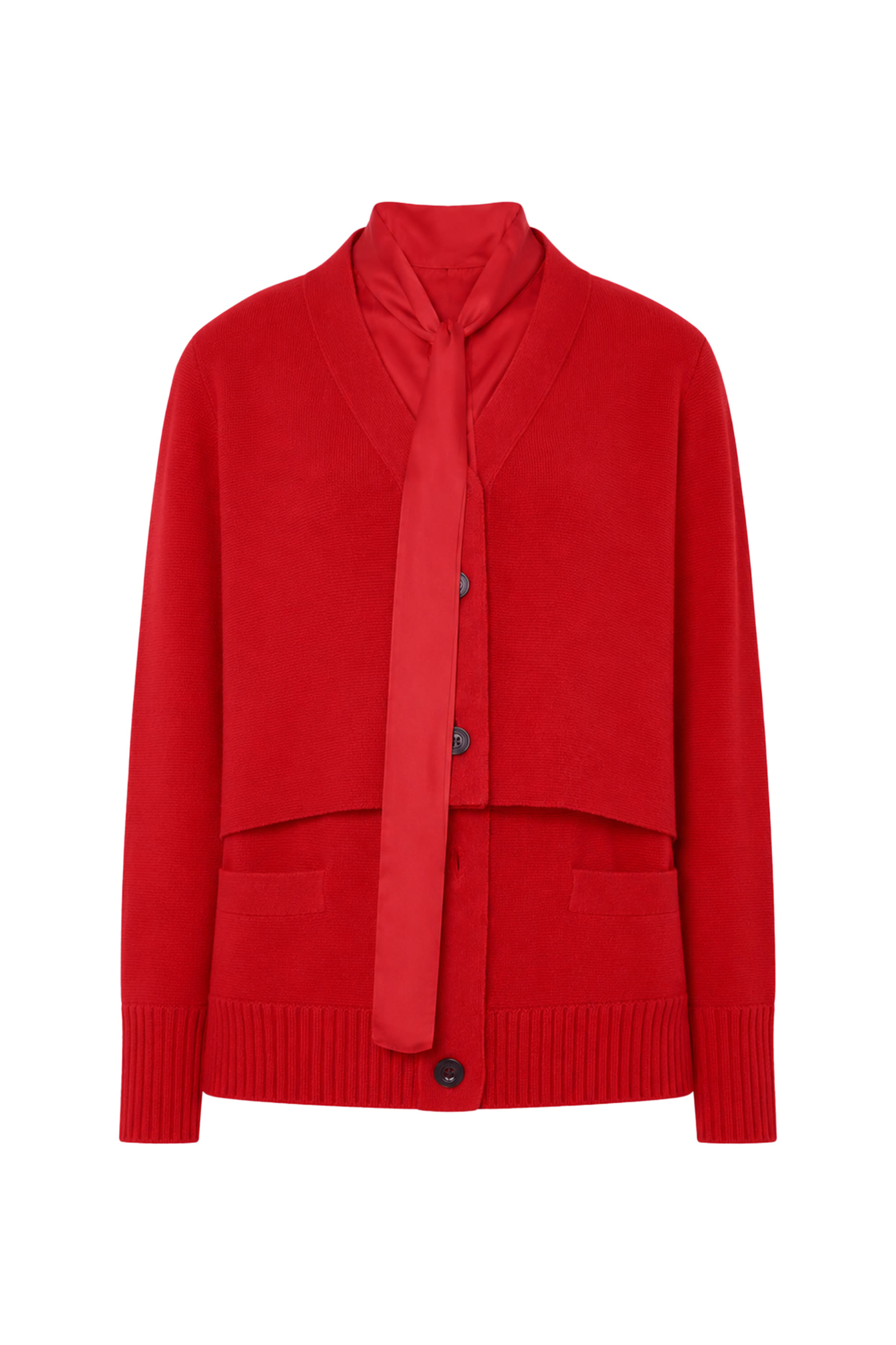  Wool Knit Cardigan 