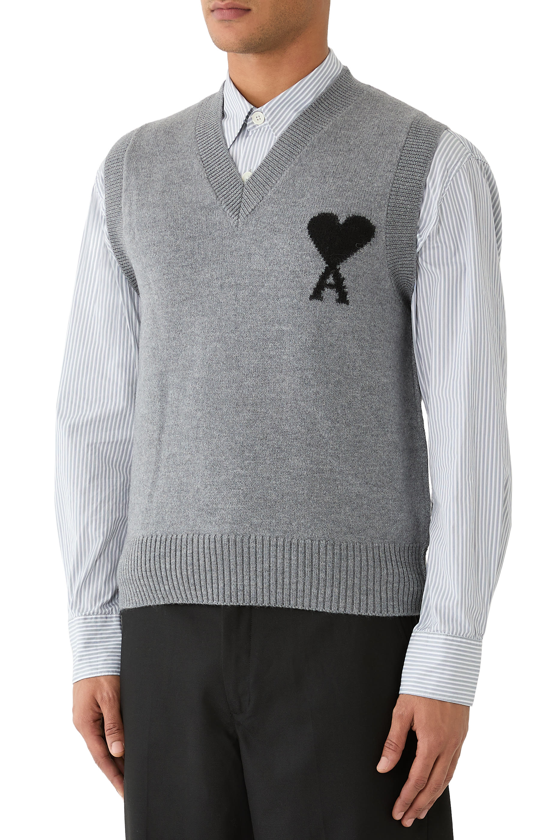 Sleeveless Wool Sweater 