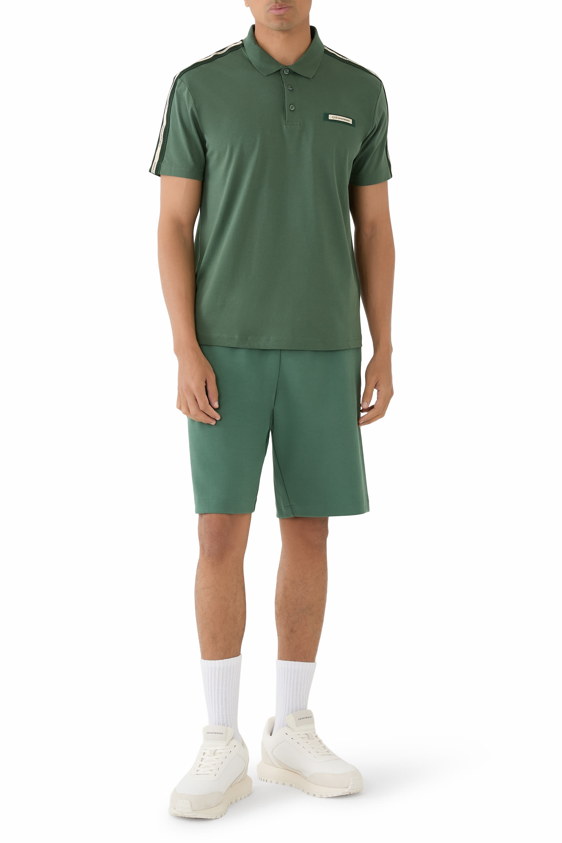 EA7 Logo Polo Shirt