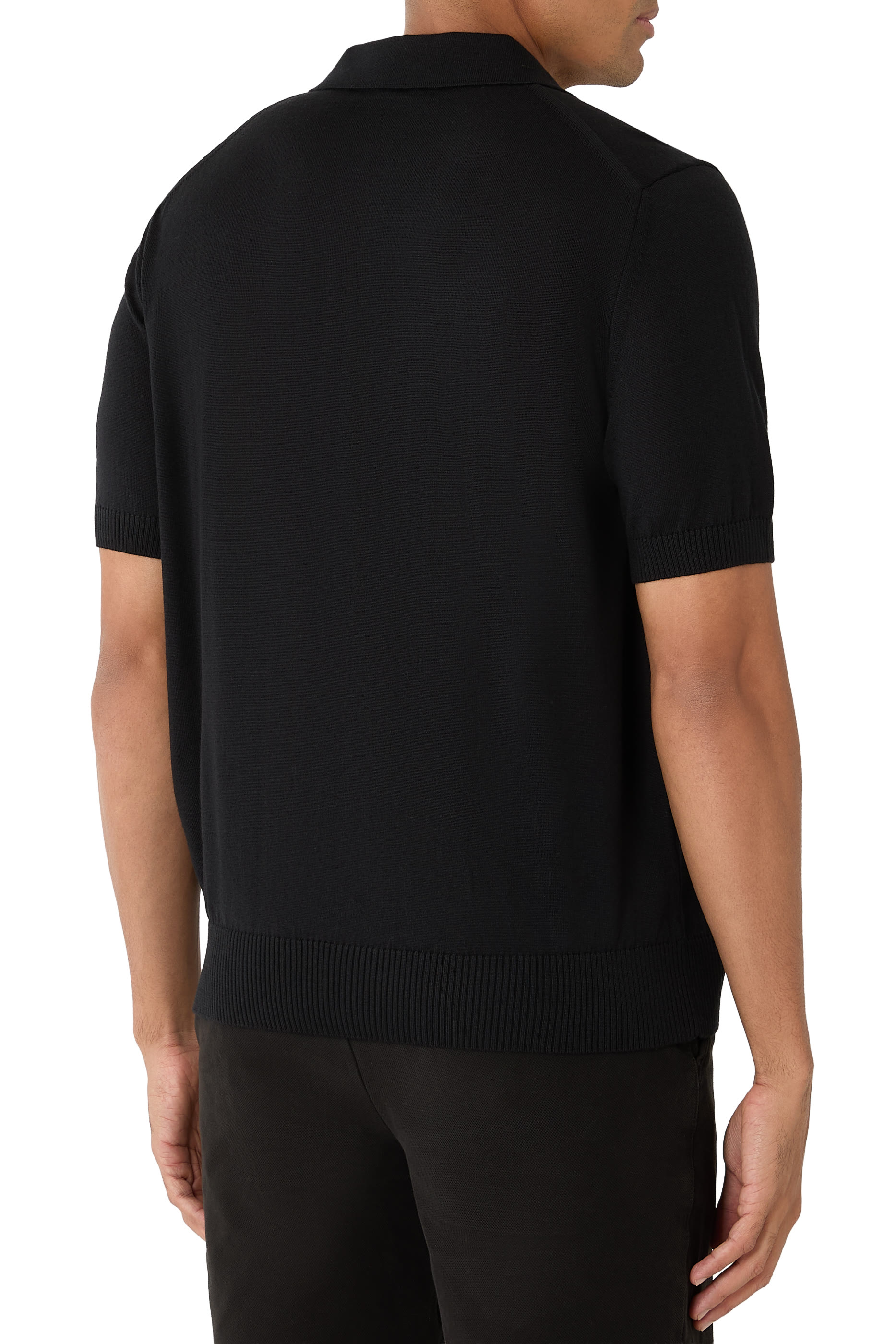 H-Lantoni Johnny Collar Knit Polo