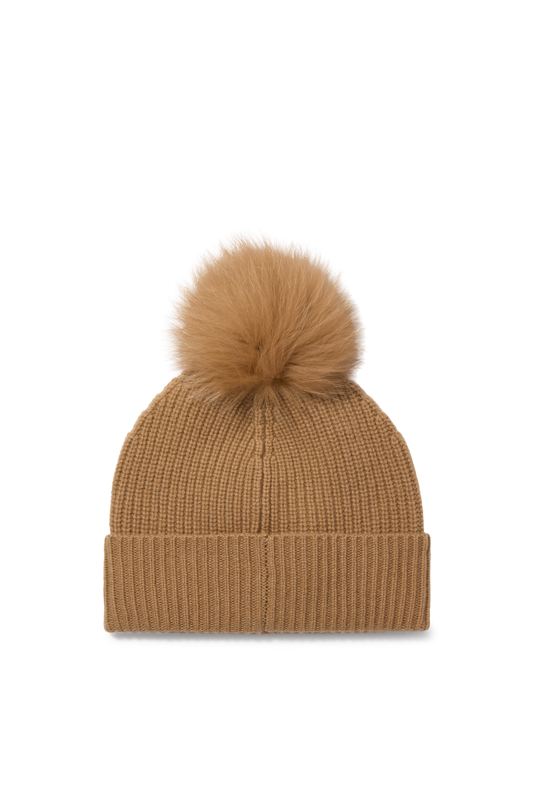 Kids Pom-Pom Cashmere Beanie