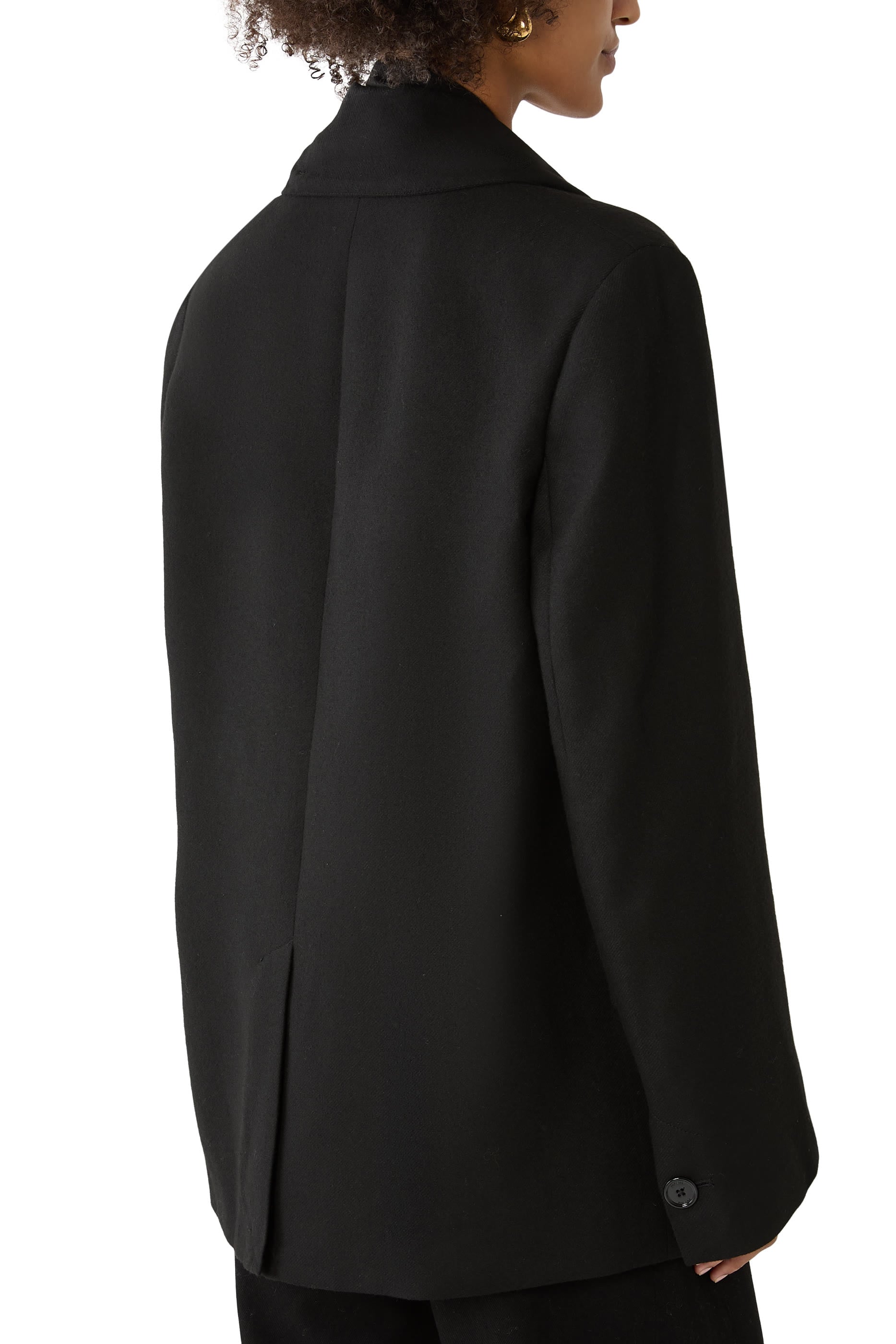 Scarf Lapel Blazer