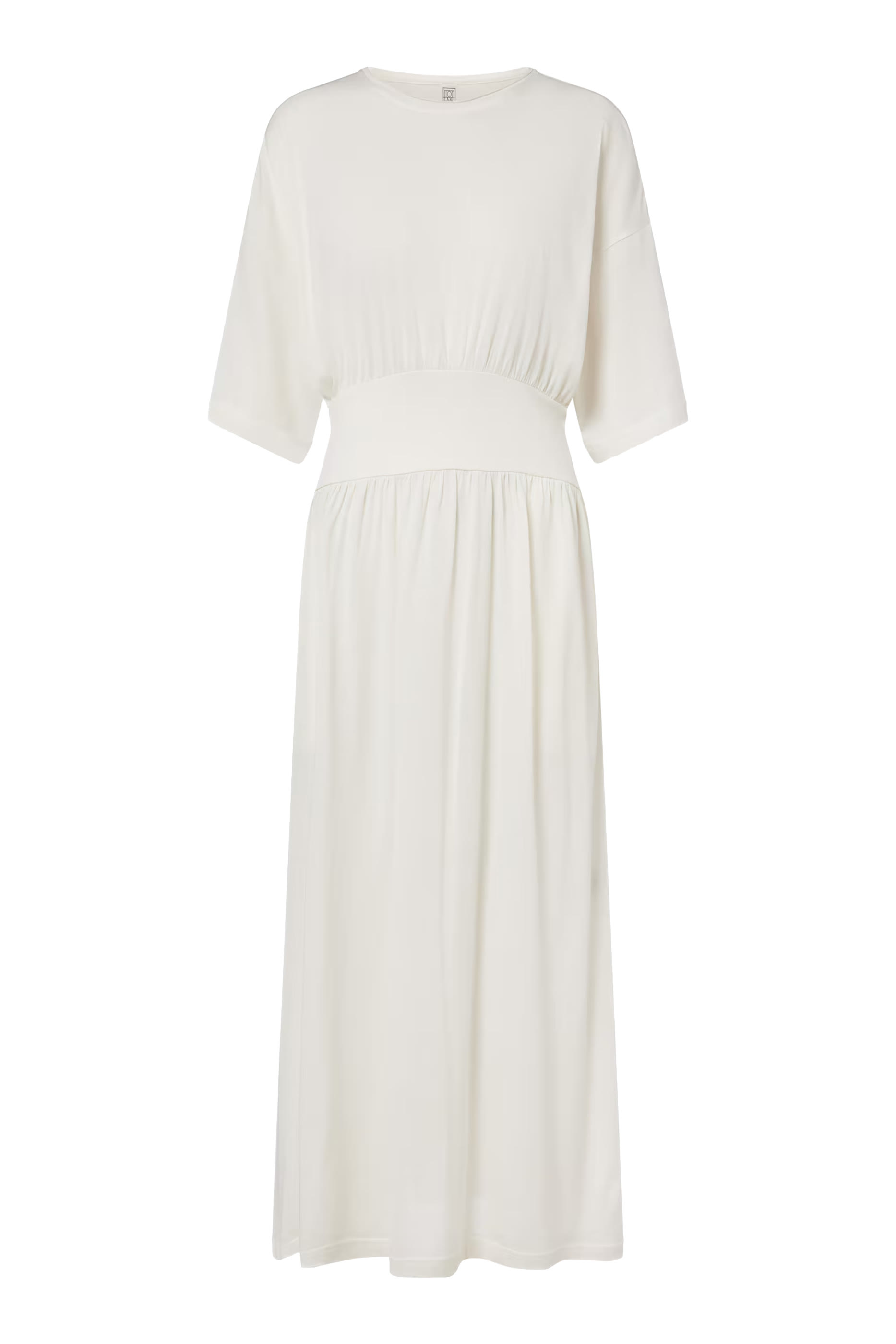 Rolled Neck T-Shirt Dress