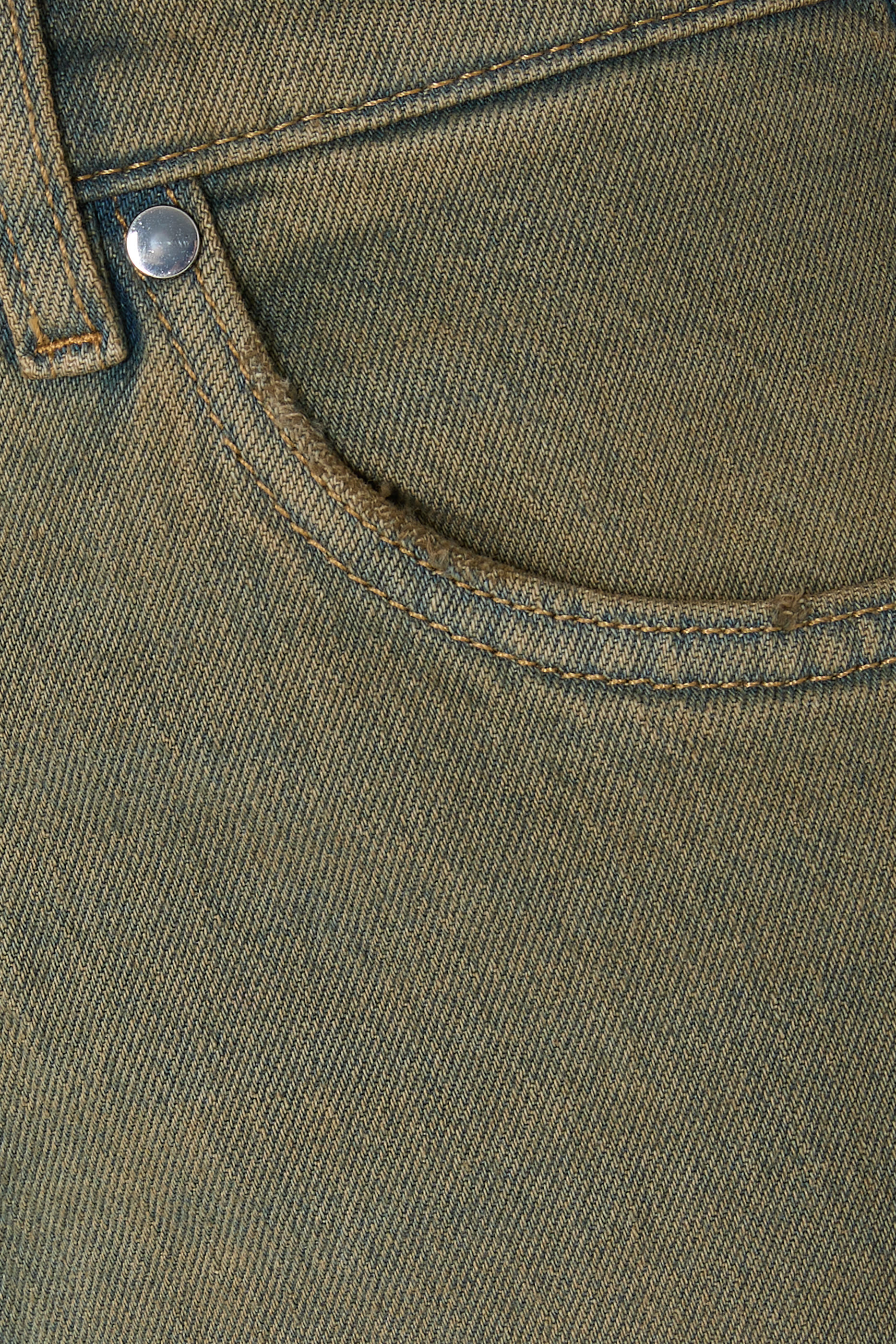 High-Rise Straight Jeans