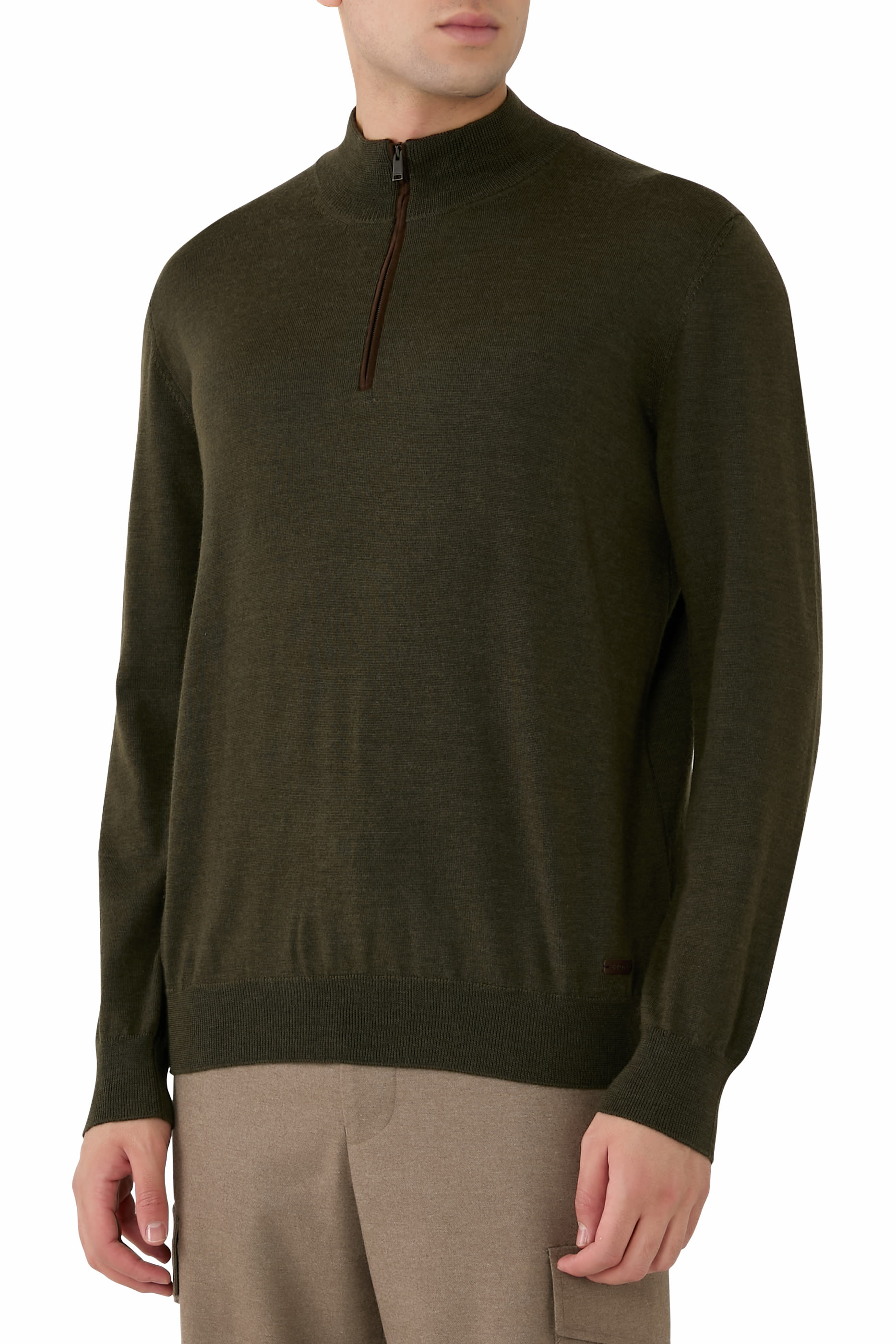 Quarter Zip Sweater