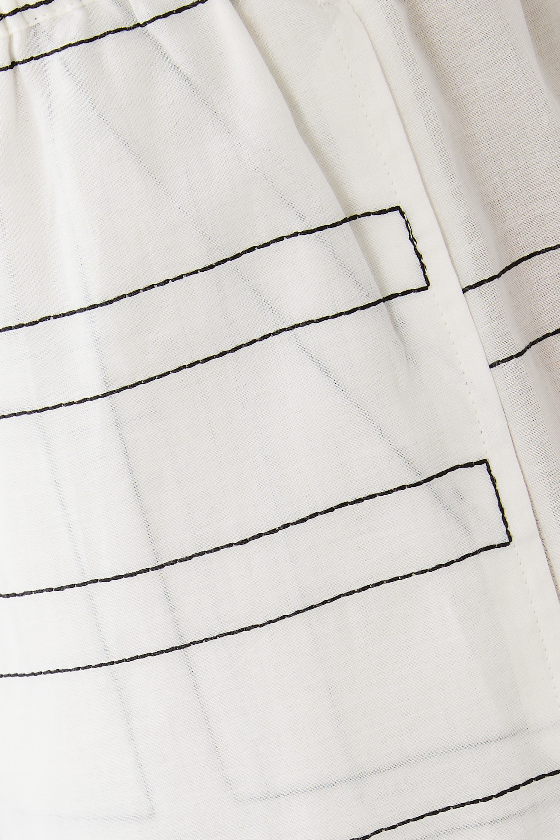 Monogram Cotton-Blend Pajama Bottoms 