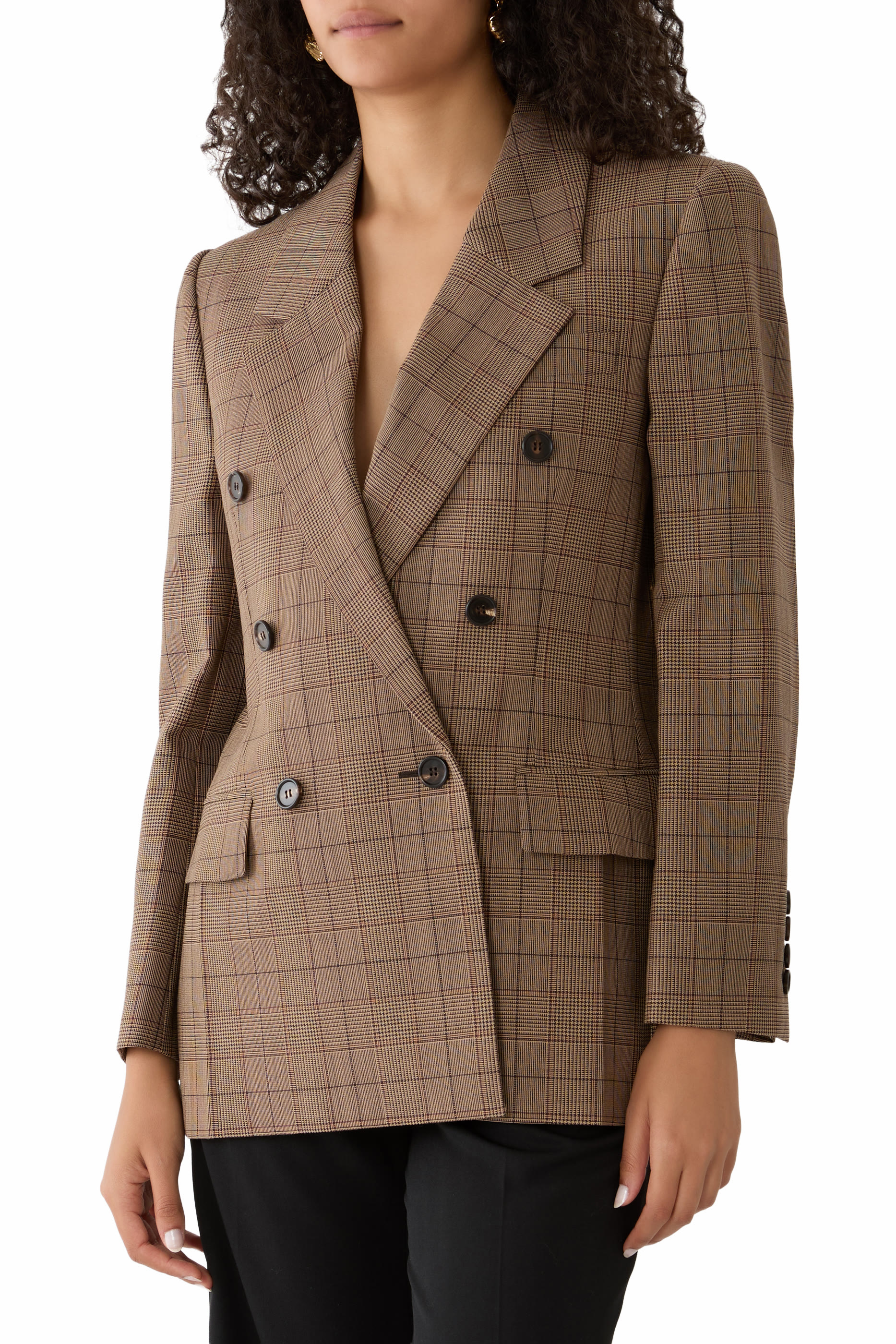 Double-Breasted Tailored Jacket