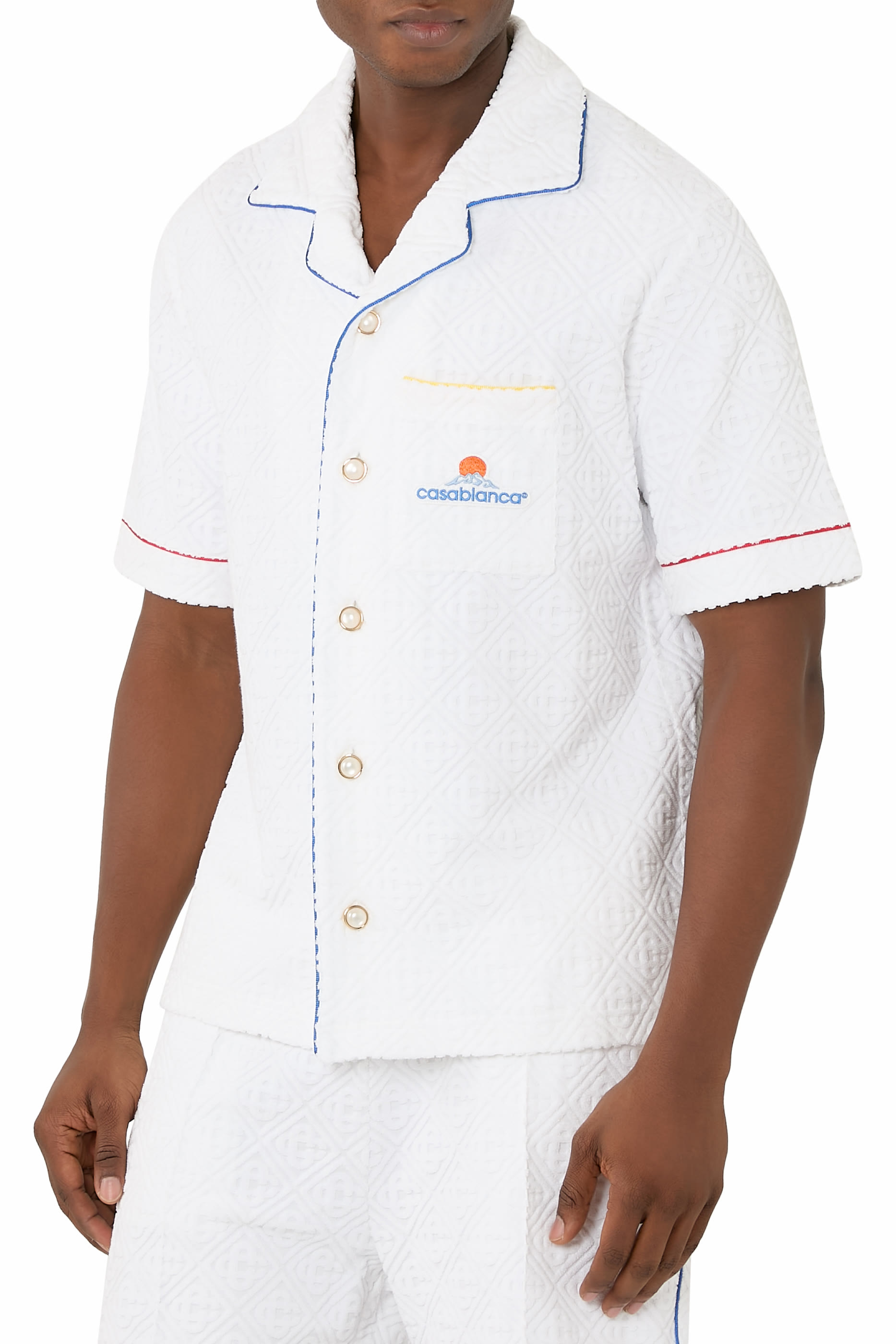 Monogram Jacquard Towelling Shirt