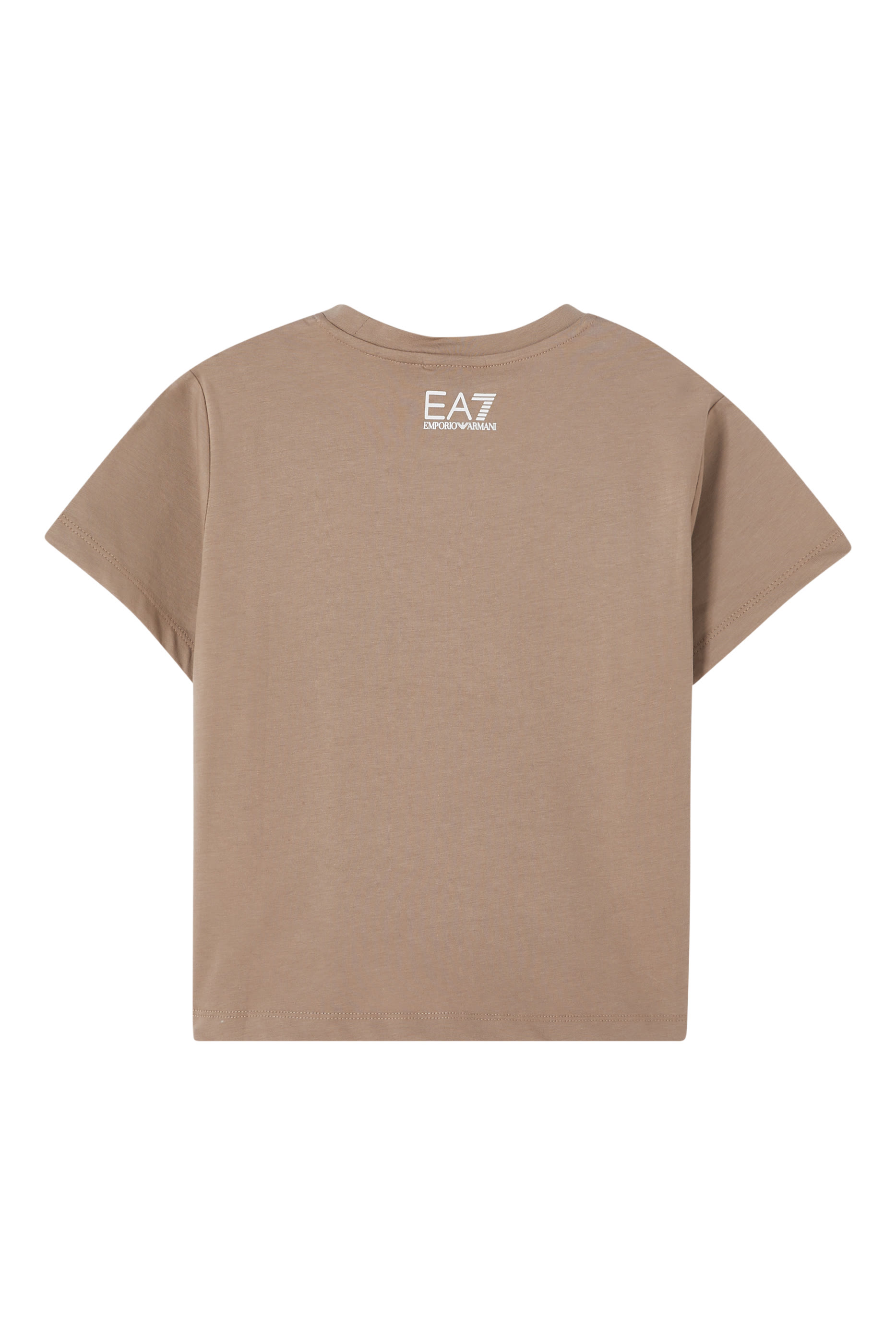 Kids EA7 Train Logo T-Shirt