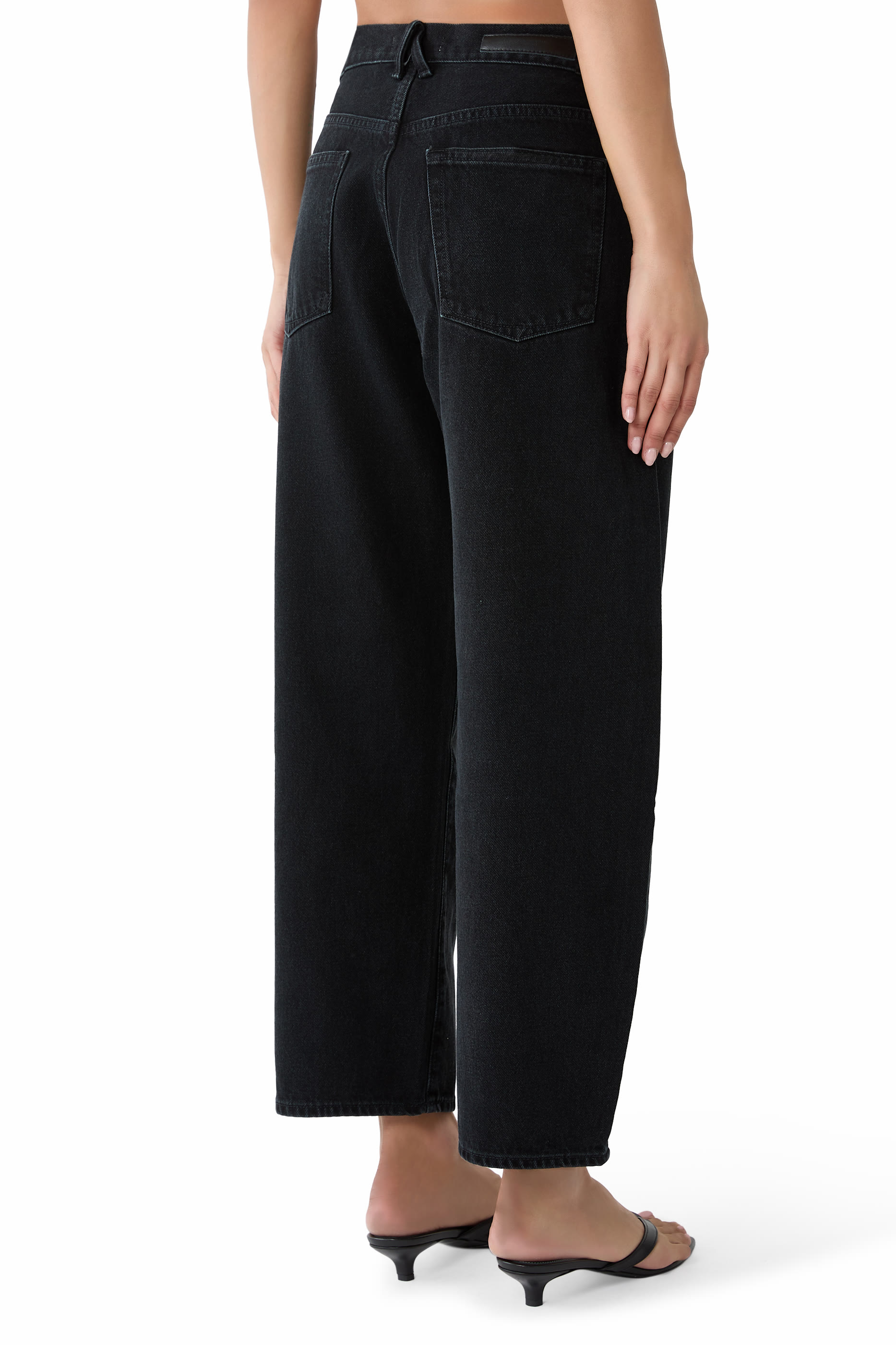 Vintage Barrel Ankle Jeans