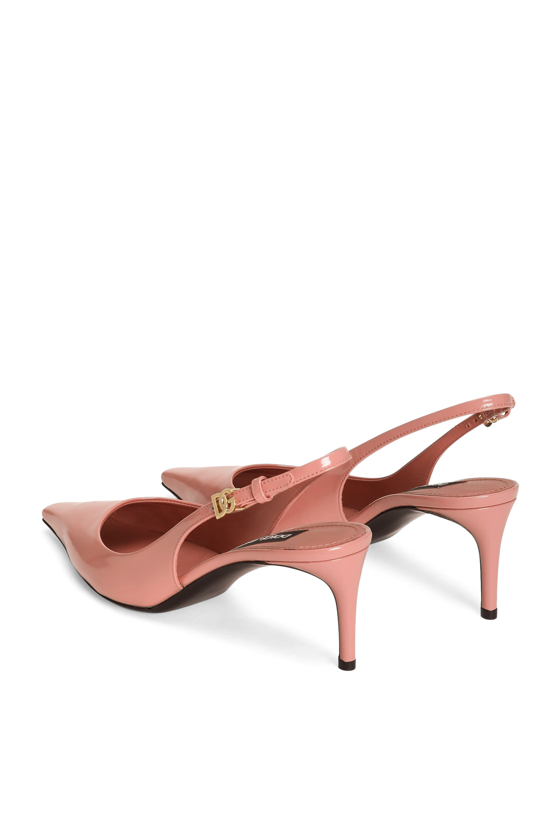  Polished Calfskin 90 Slingbacks