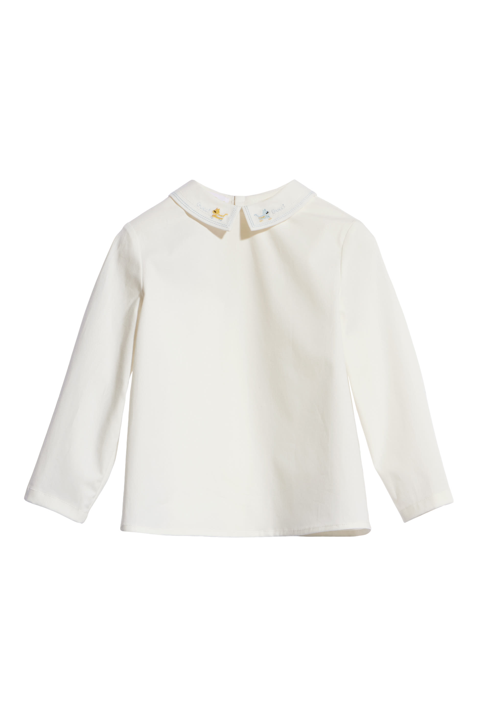 Kids Cotton Shirt with Embroidery