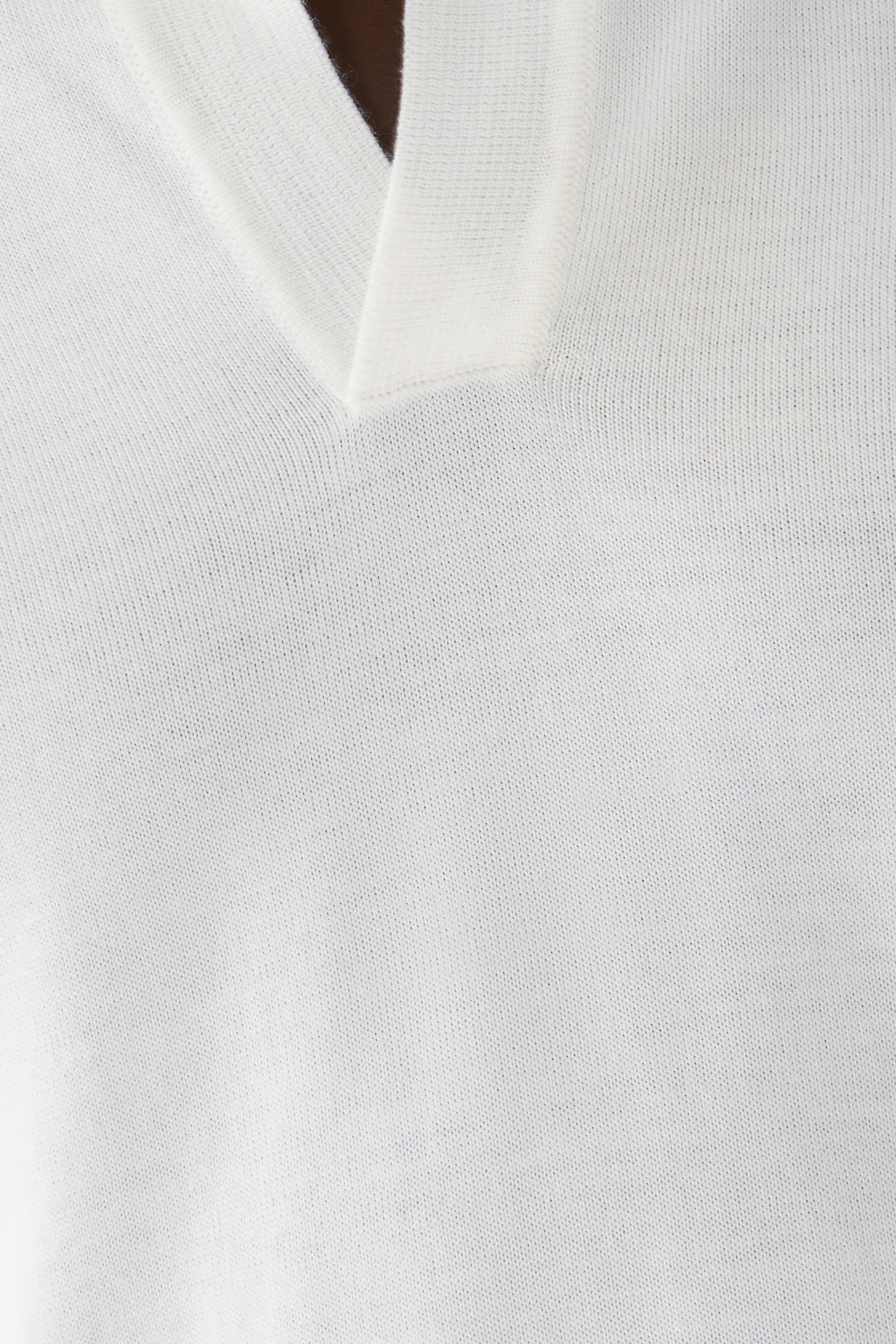 Buttonless Polo Shirt