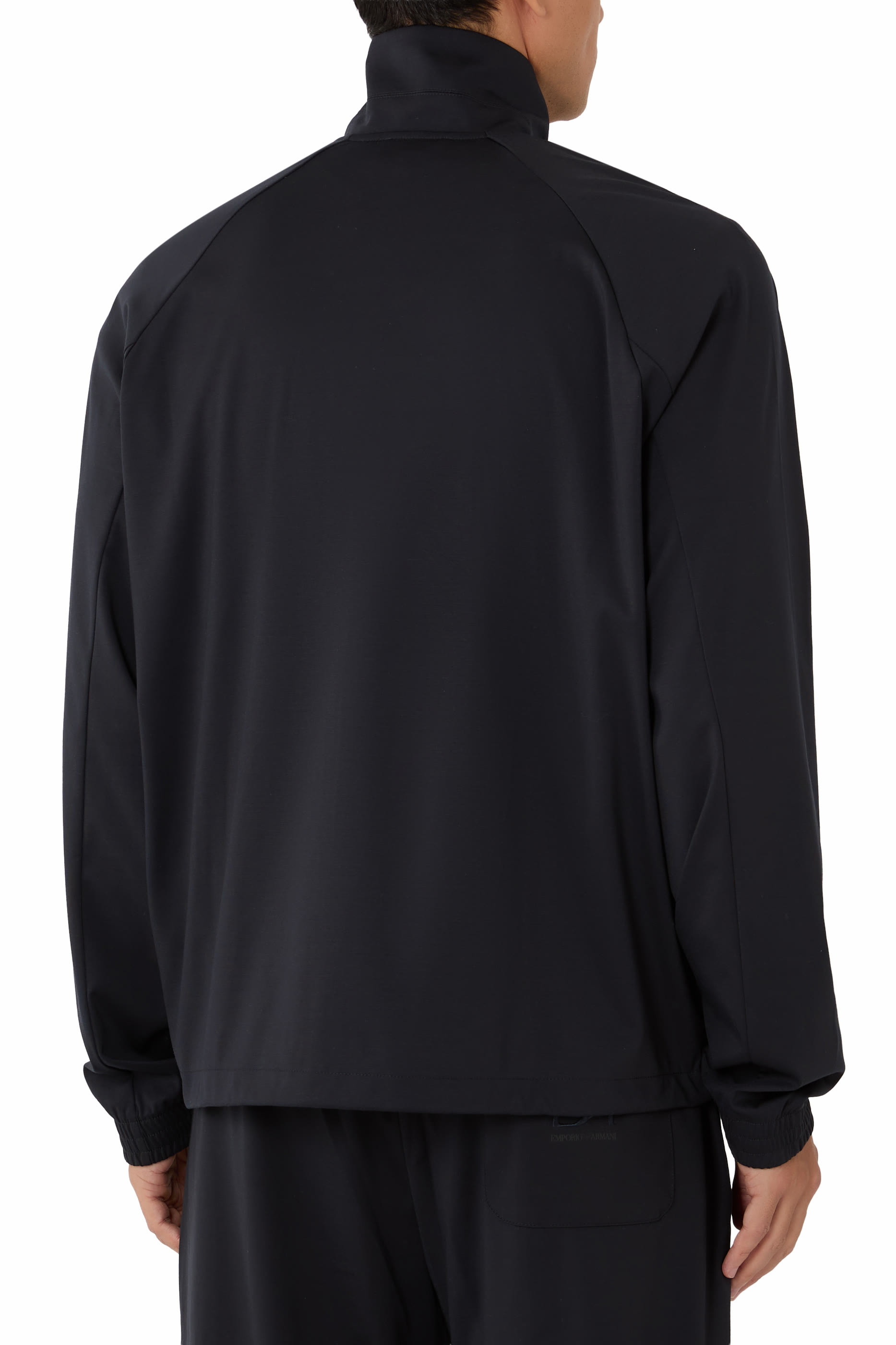 Interlock Jersey Full-Zip Sweatshirt