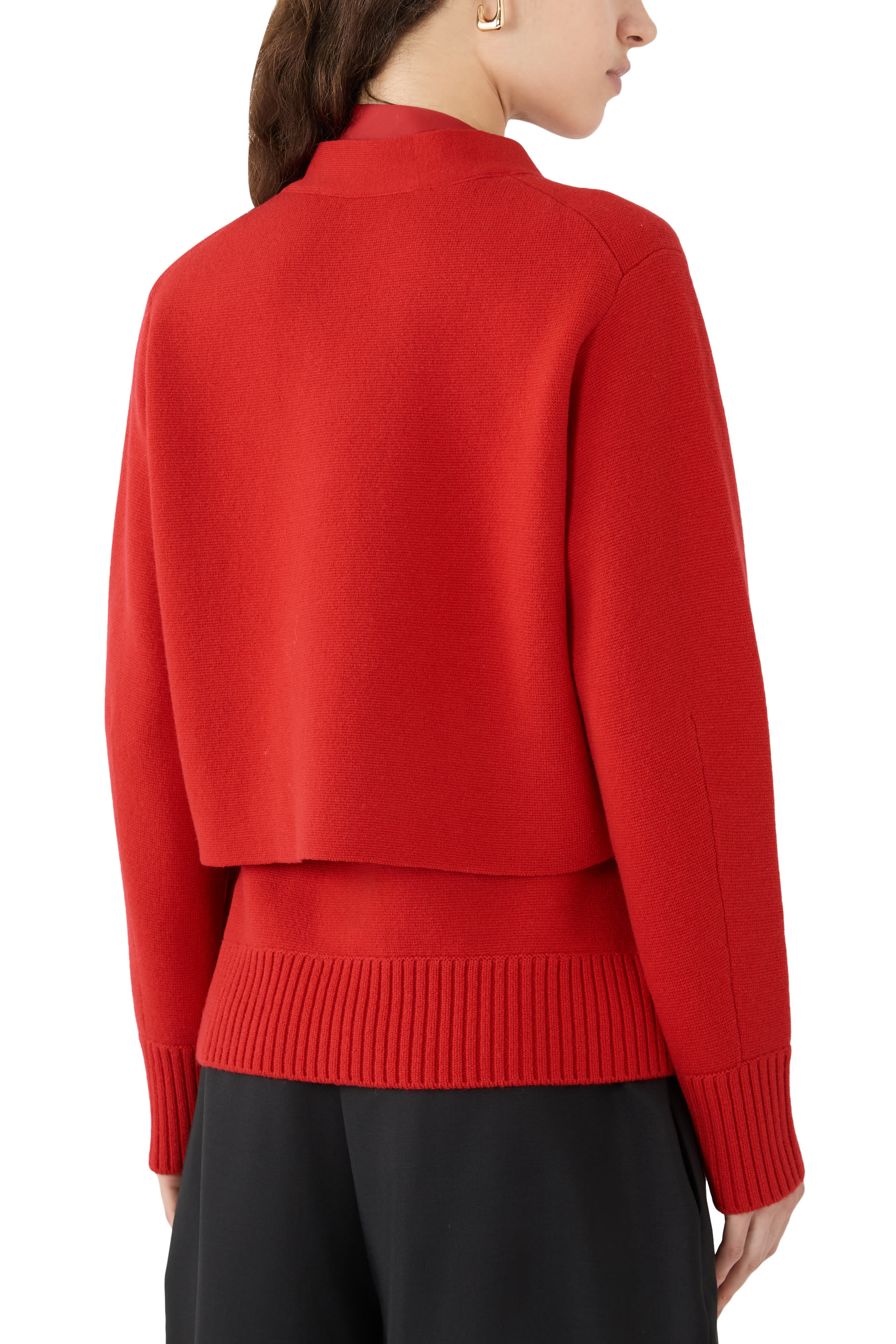  Wool Knit Cardigan 