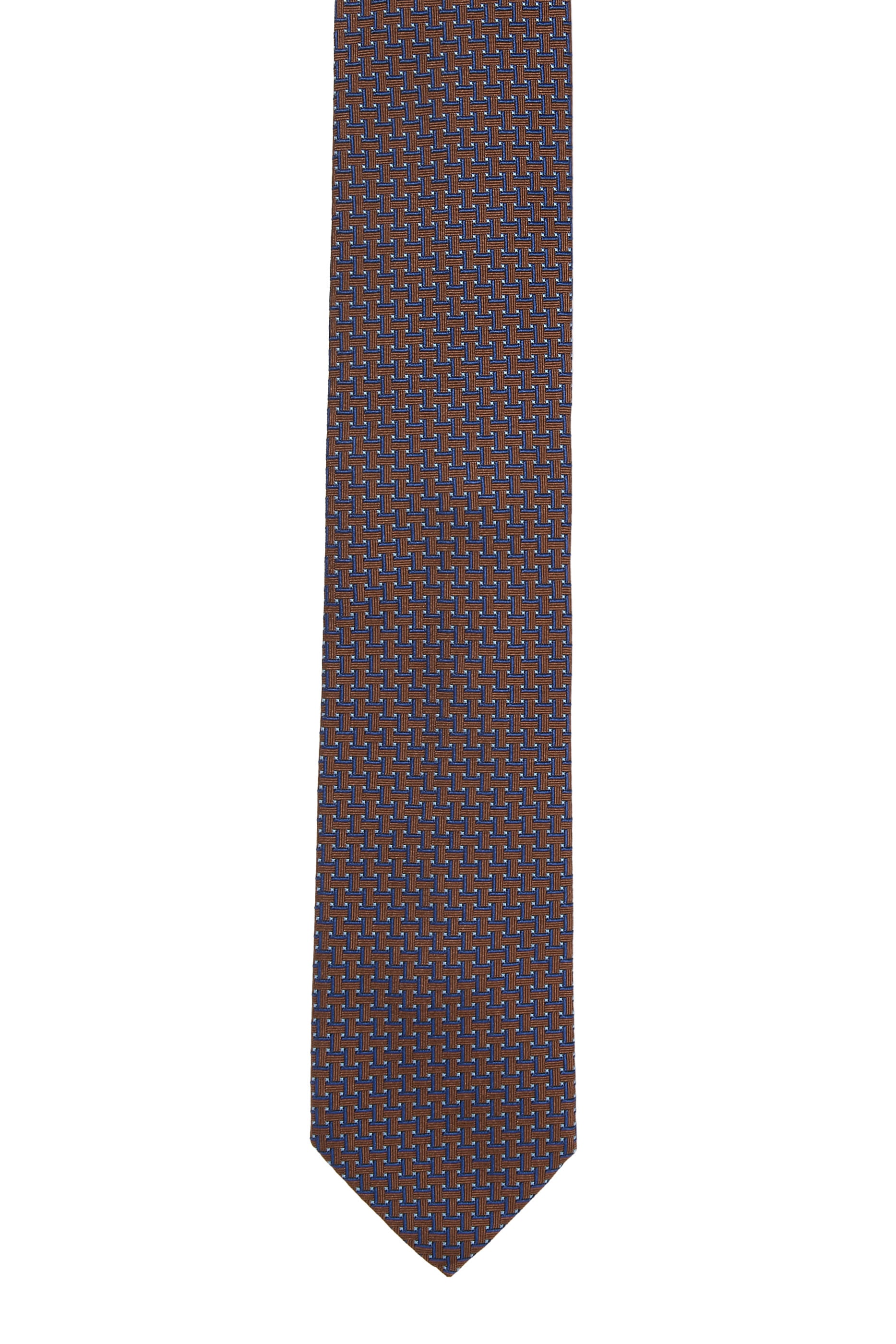 Geometric Woven Tie