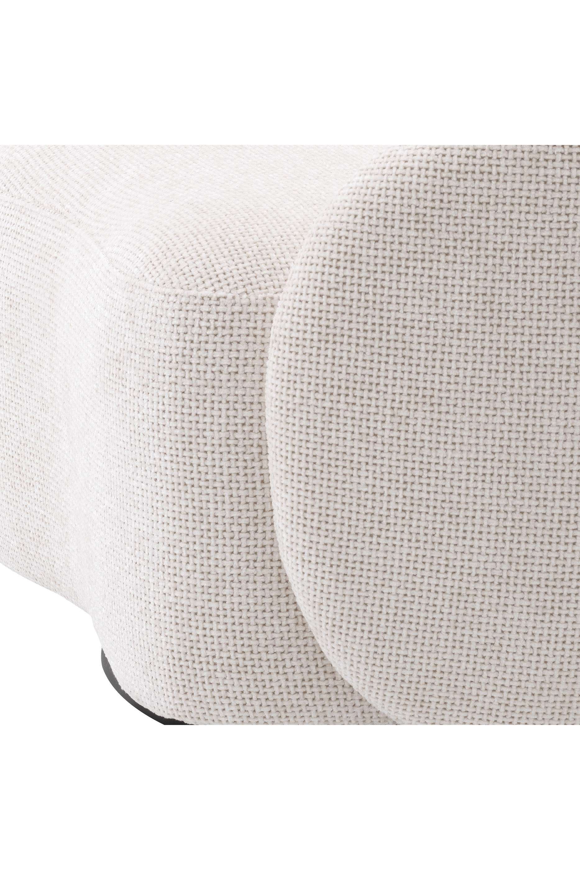 Amore Lyssa Off-White Swivel Chair