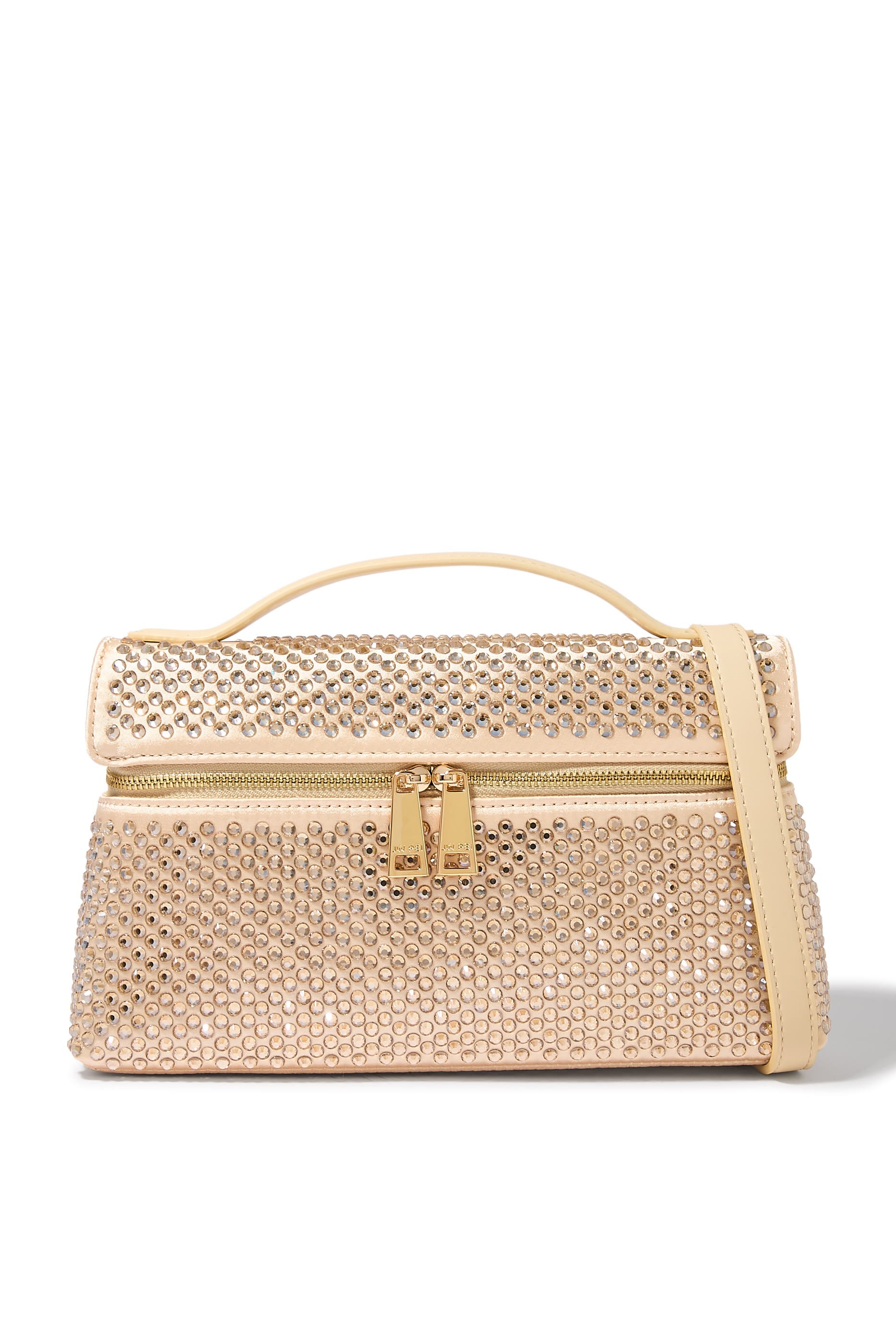 Thea Top Handle Crystal Embellished Bag
