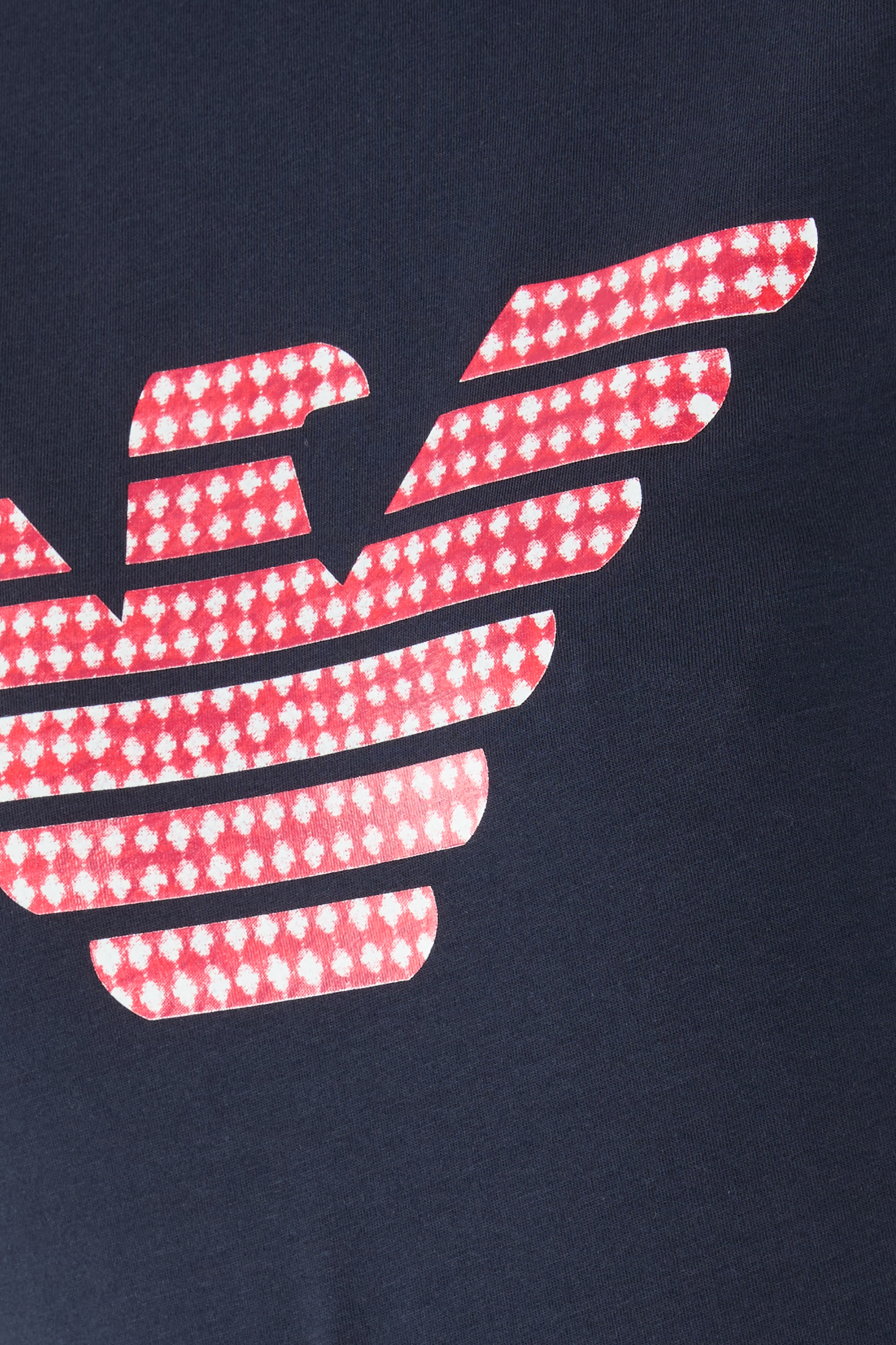 ASV Stretch-Jersey Slim-Fit T-Shirt with Oversized Eagle Pattern