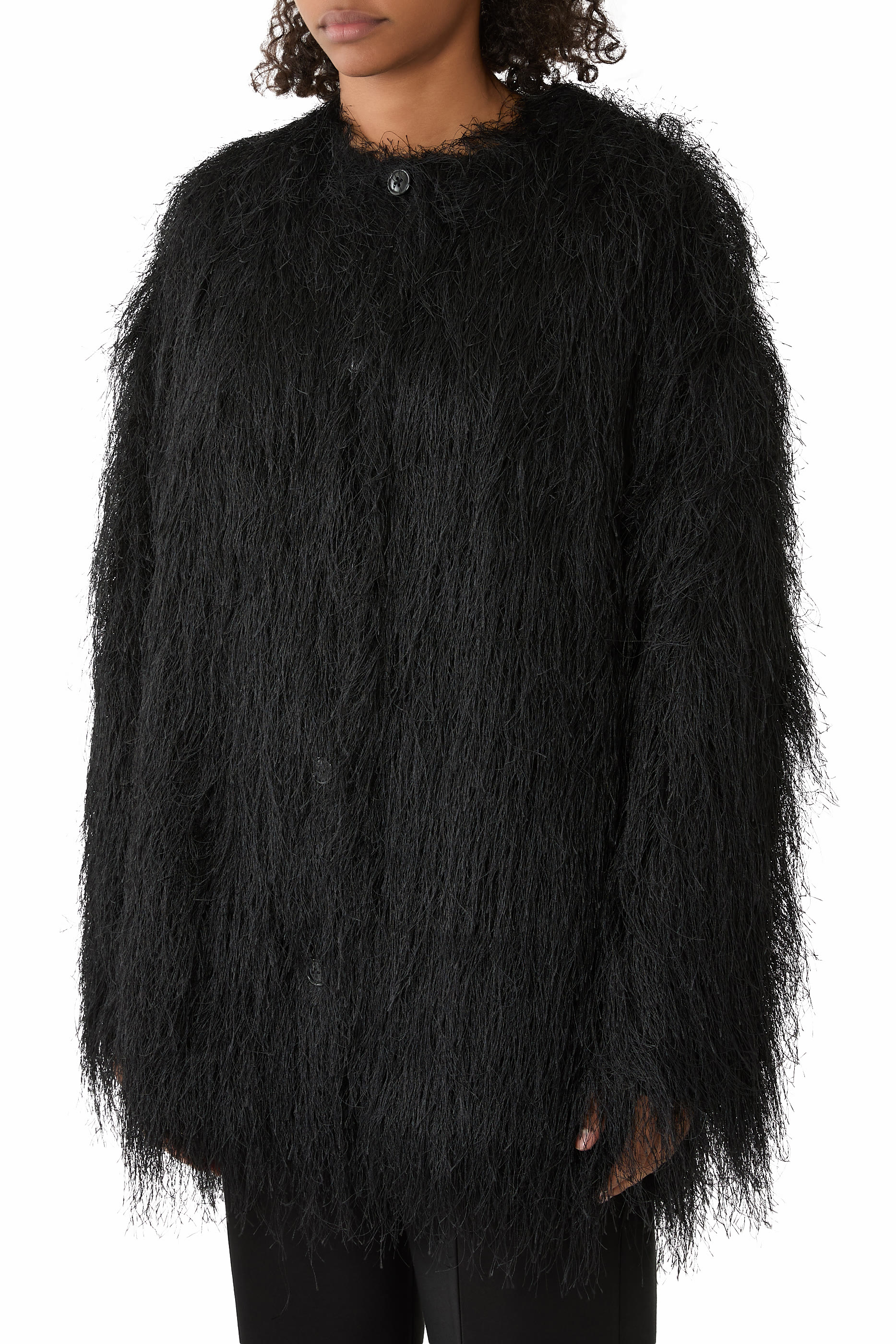 Filipo Fringed Coat