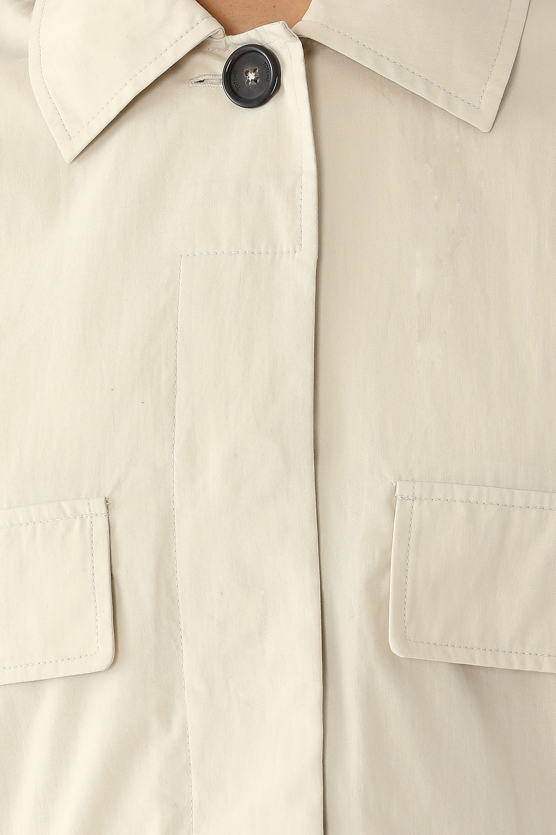 Collared Drawstring Jacket