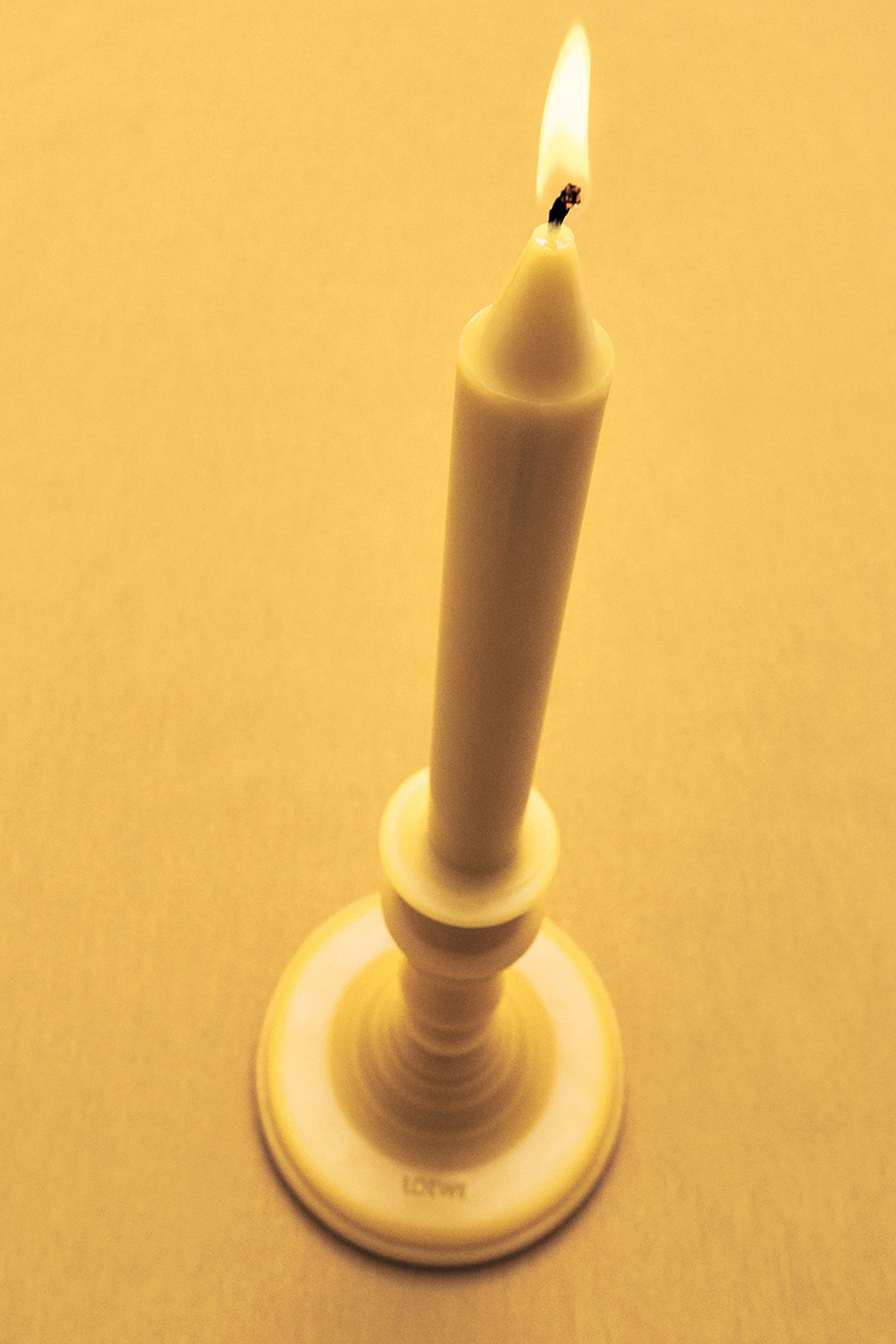 Wasabi Wax Candleholder