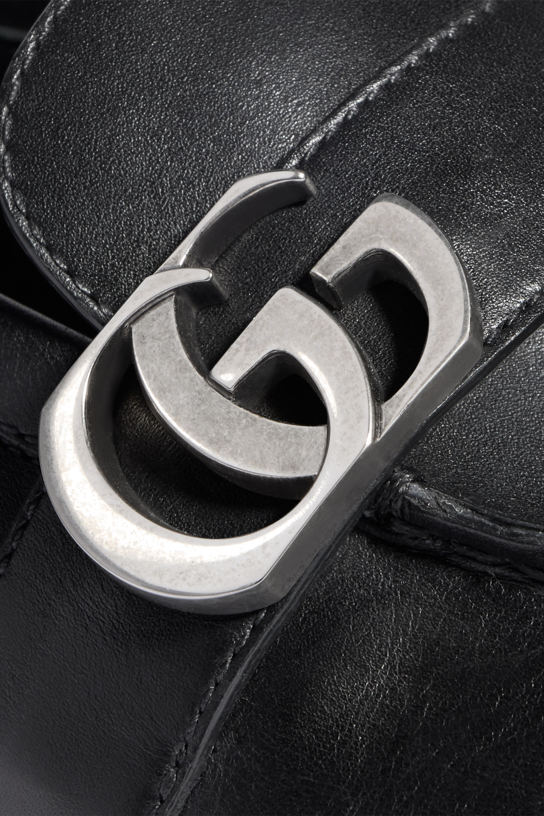 GG Leather Loafers