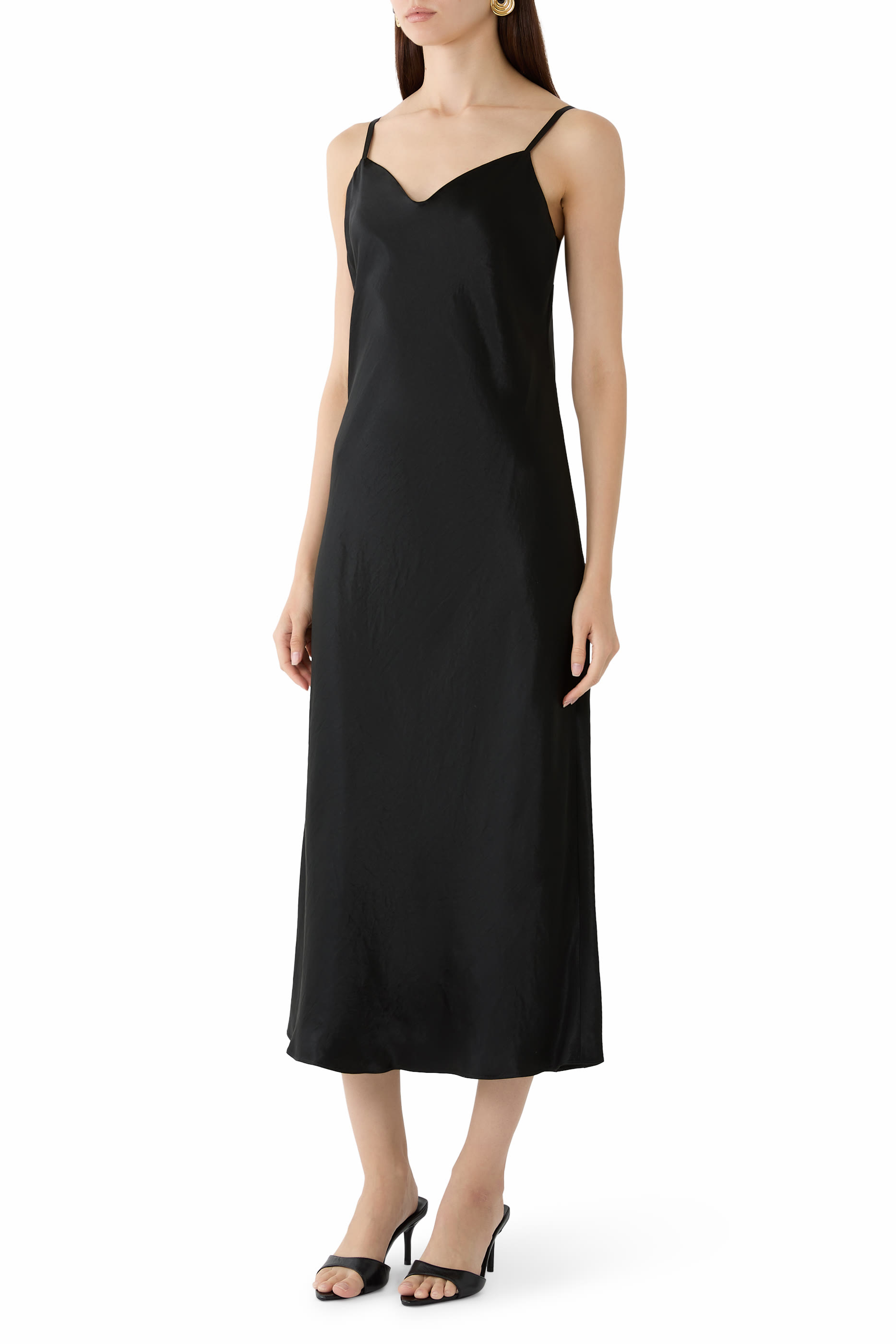 V-Neck Slip Dress