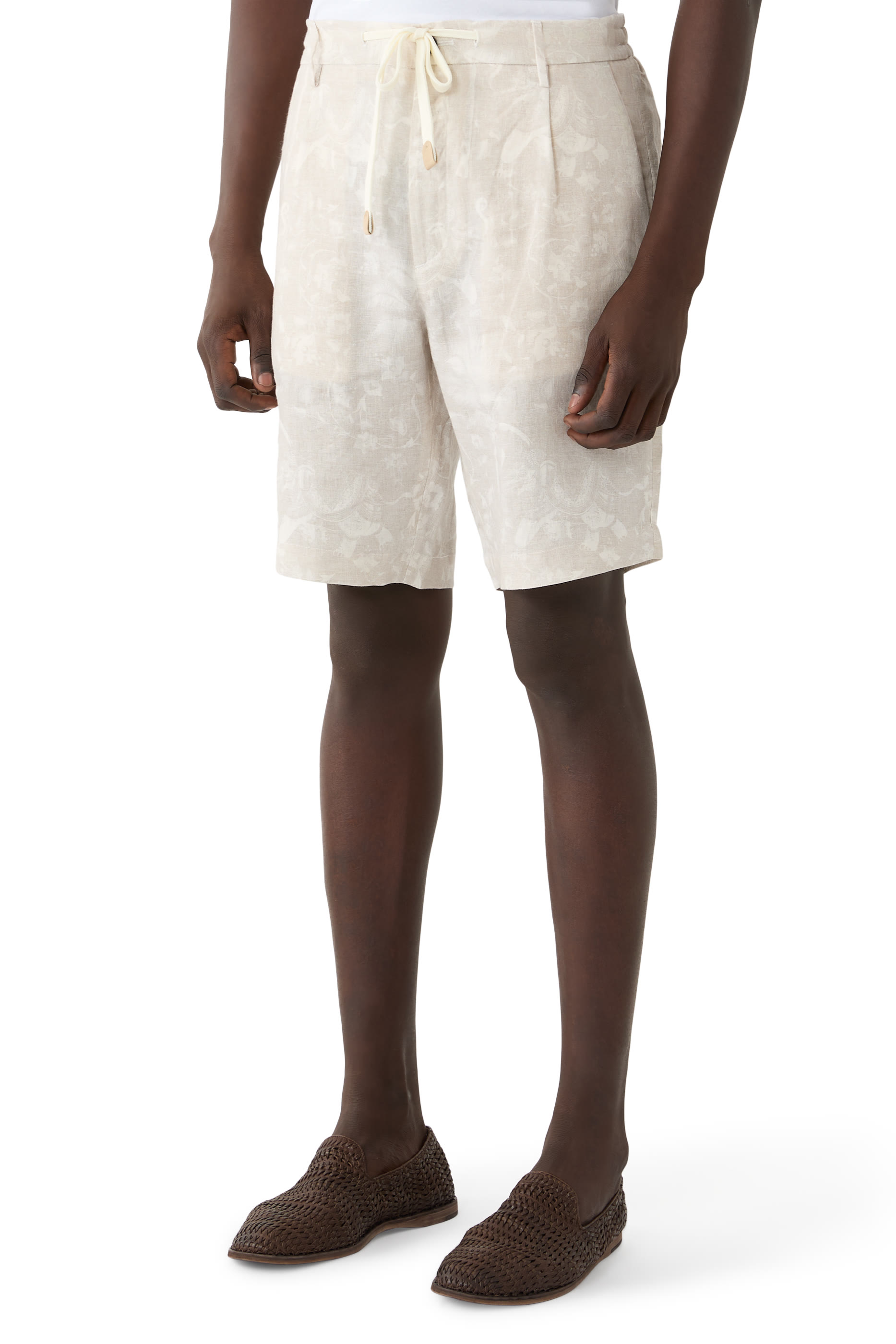 Bermuda Linen Shorts