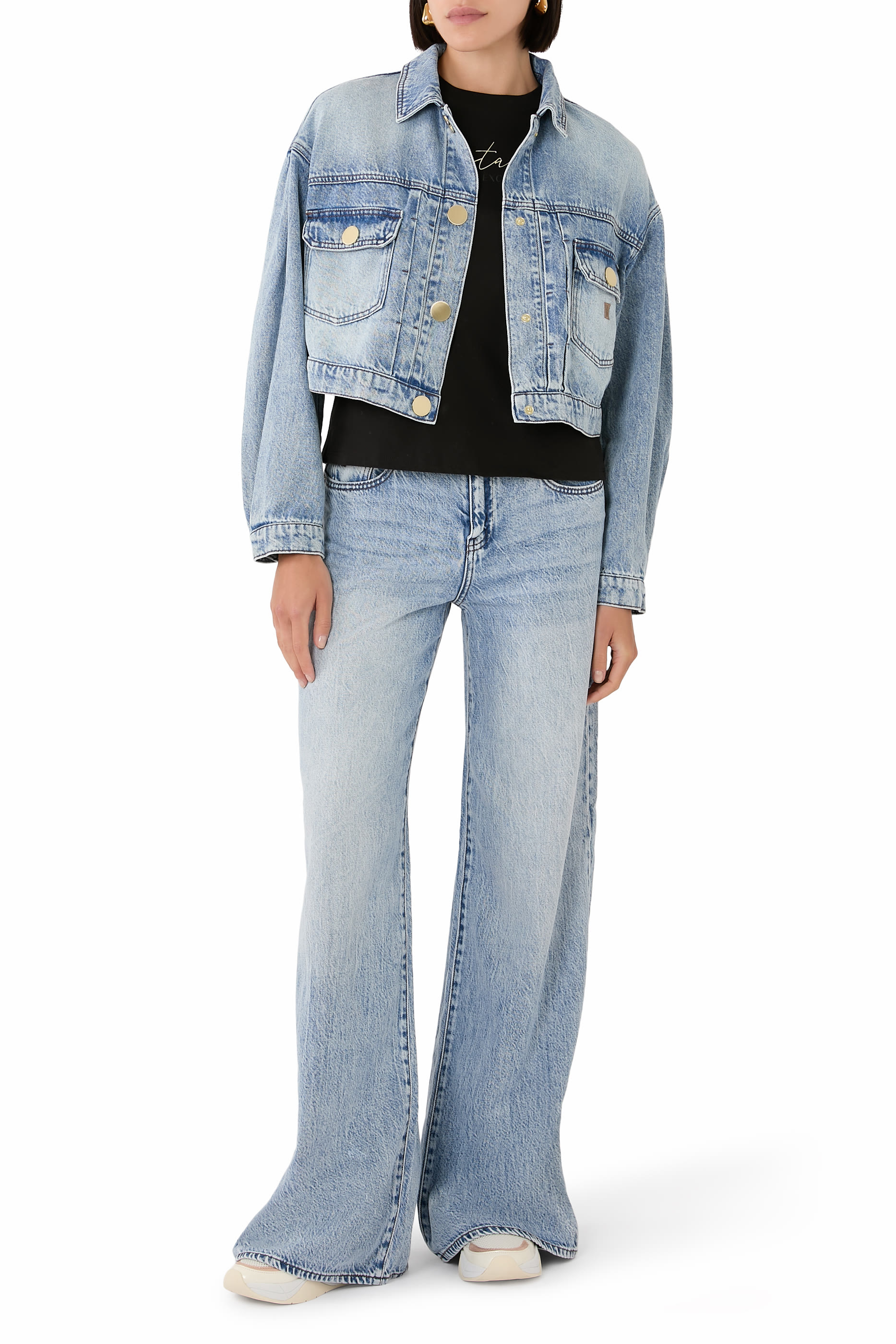 Salin de Giraud Lettering Boxy T-Shirt