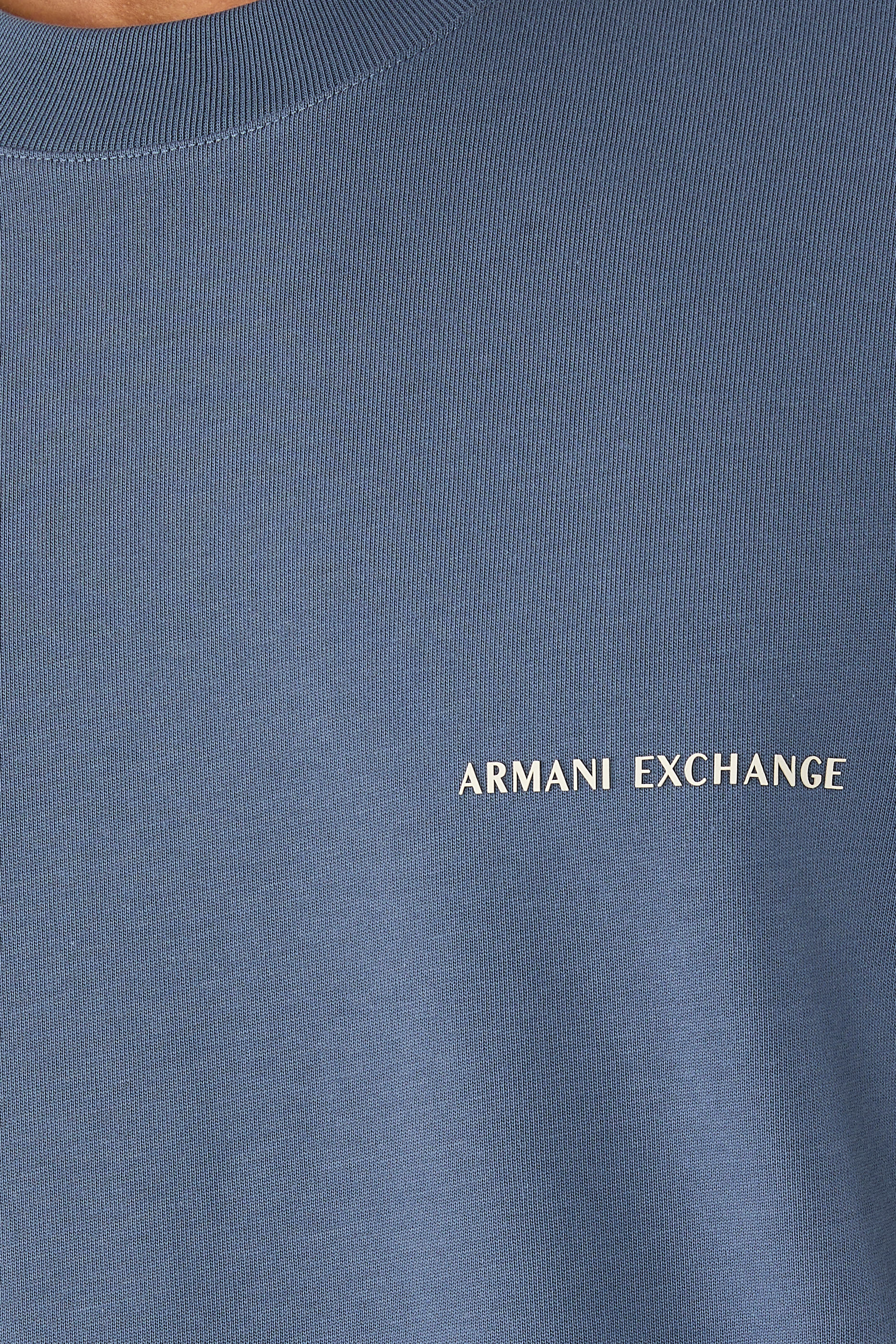 AX Logo-Print T-Shirt