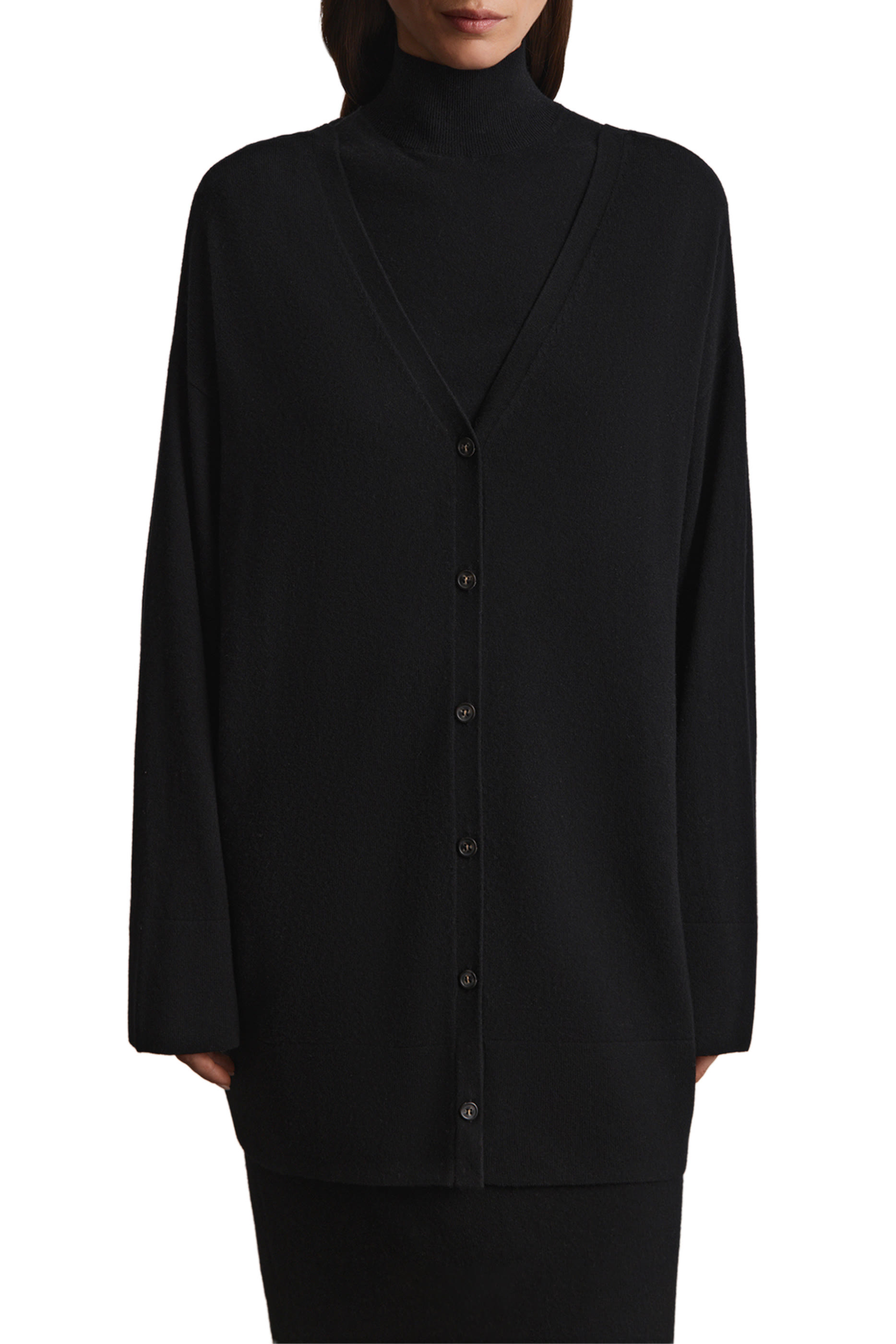 Merino-Cashmere Cardigan 